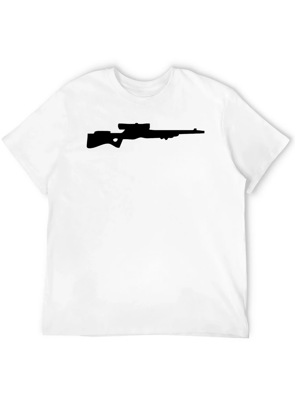 Sniper Rifle Graphic Tee - Black Crew Neck product image 11