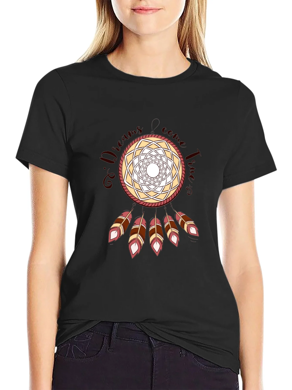 Dreamcatcher Graphic Tee - Go Dream Chasing product image 2