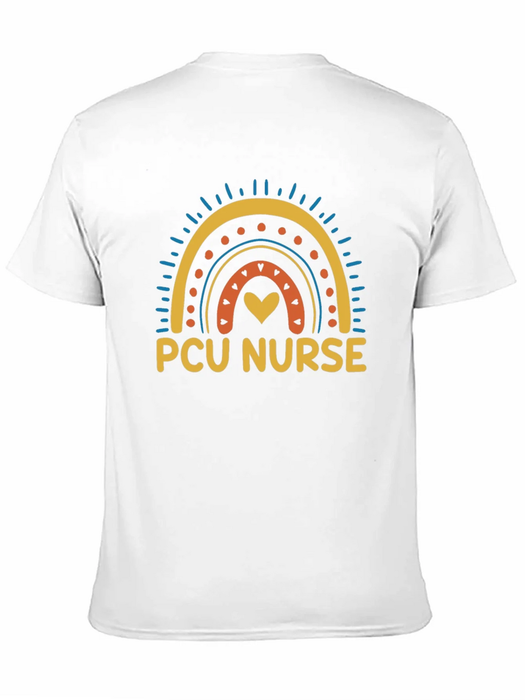 PCU Nurse Rainbow Graphic T-Shirt product image 6