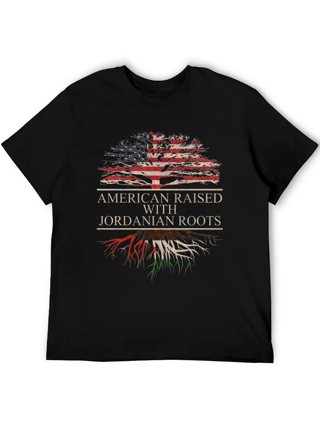 American Raised Jordanian Roots T-Shirt product image 5