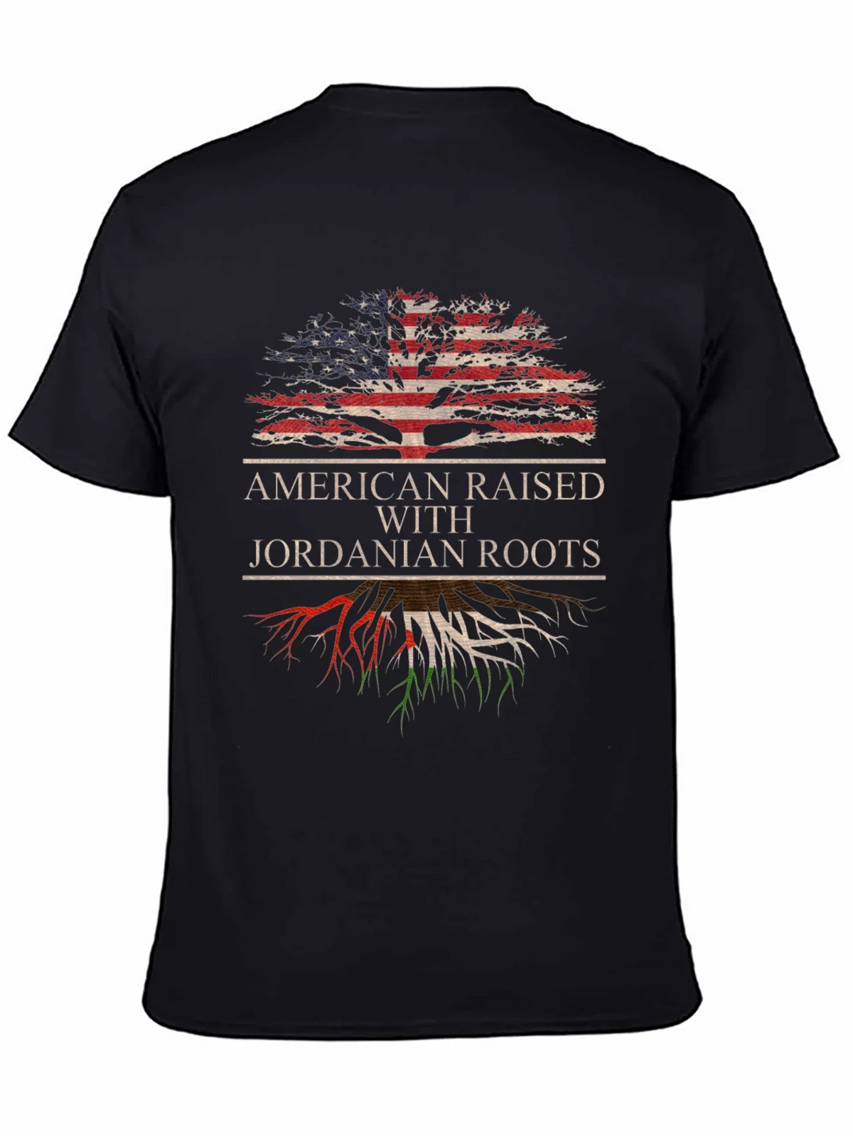 American Raised Jordanian Roots T-Shirt product image 4