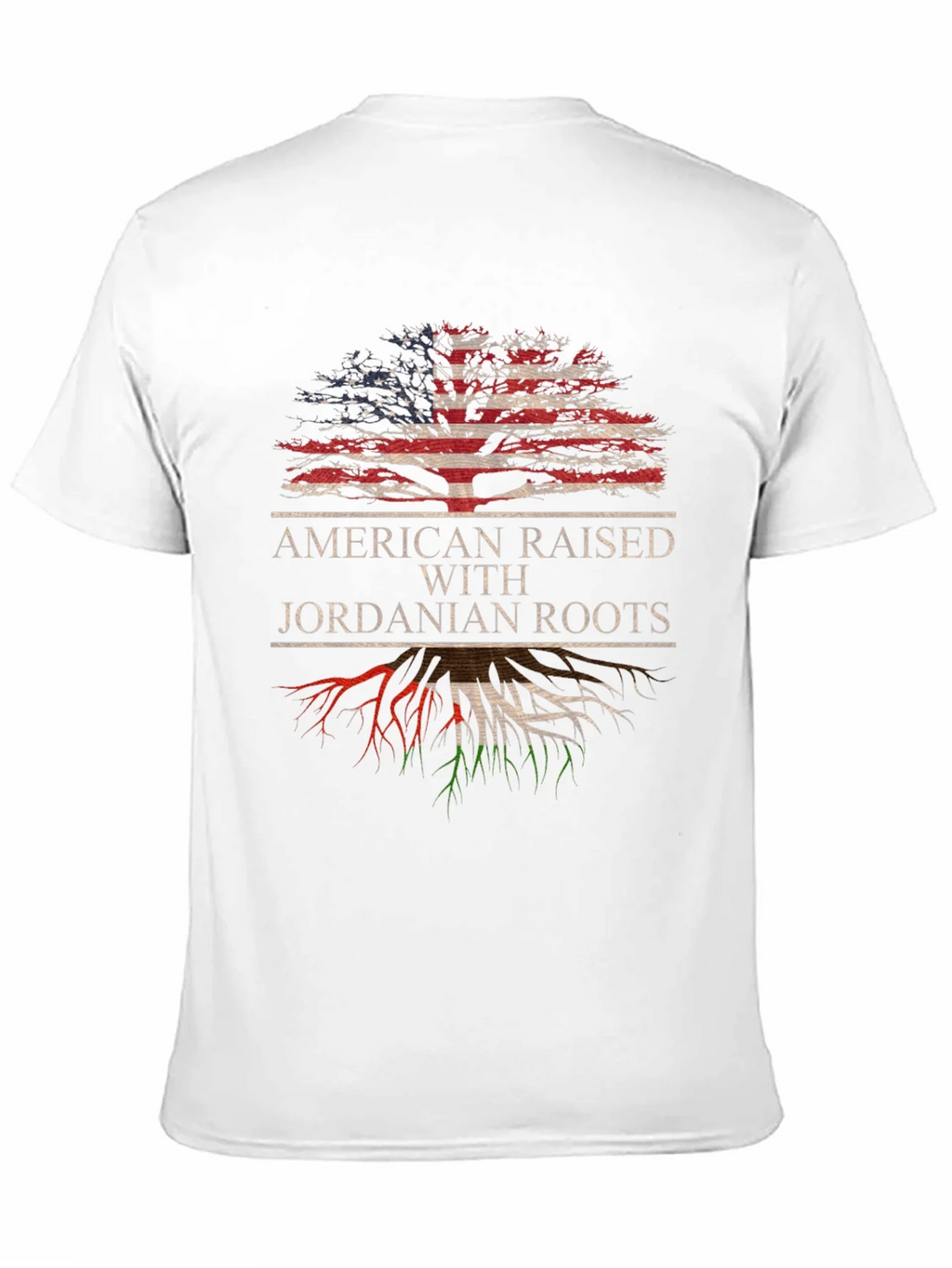 American Raised Jordanian Roots T-Shirt product image 10