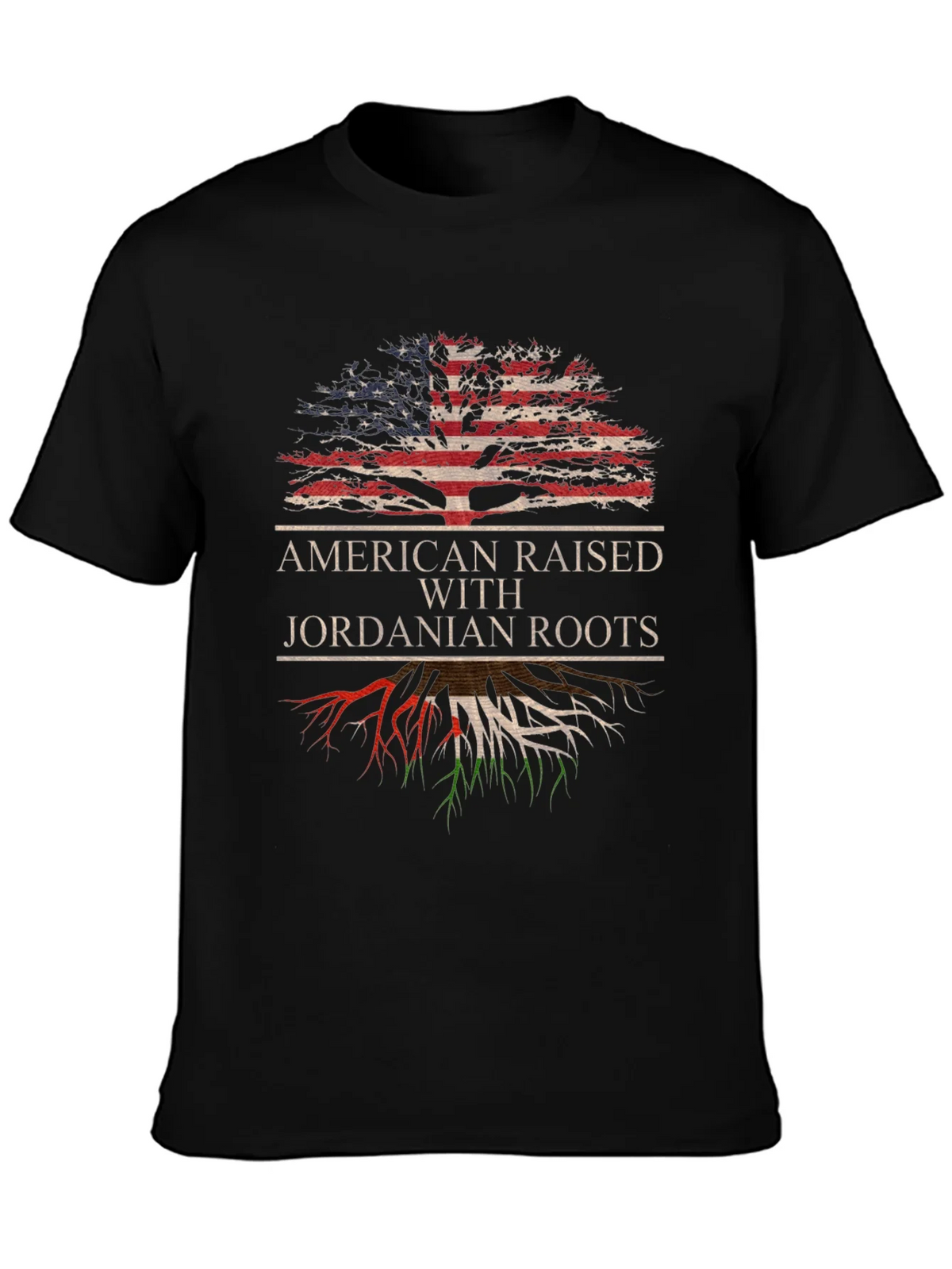 American Raised Jordanian Roots T-Shirt product image 3