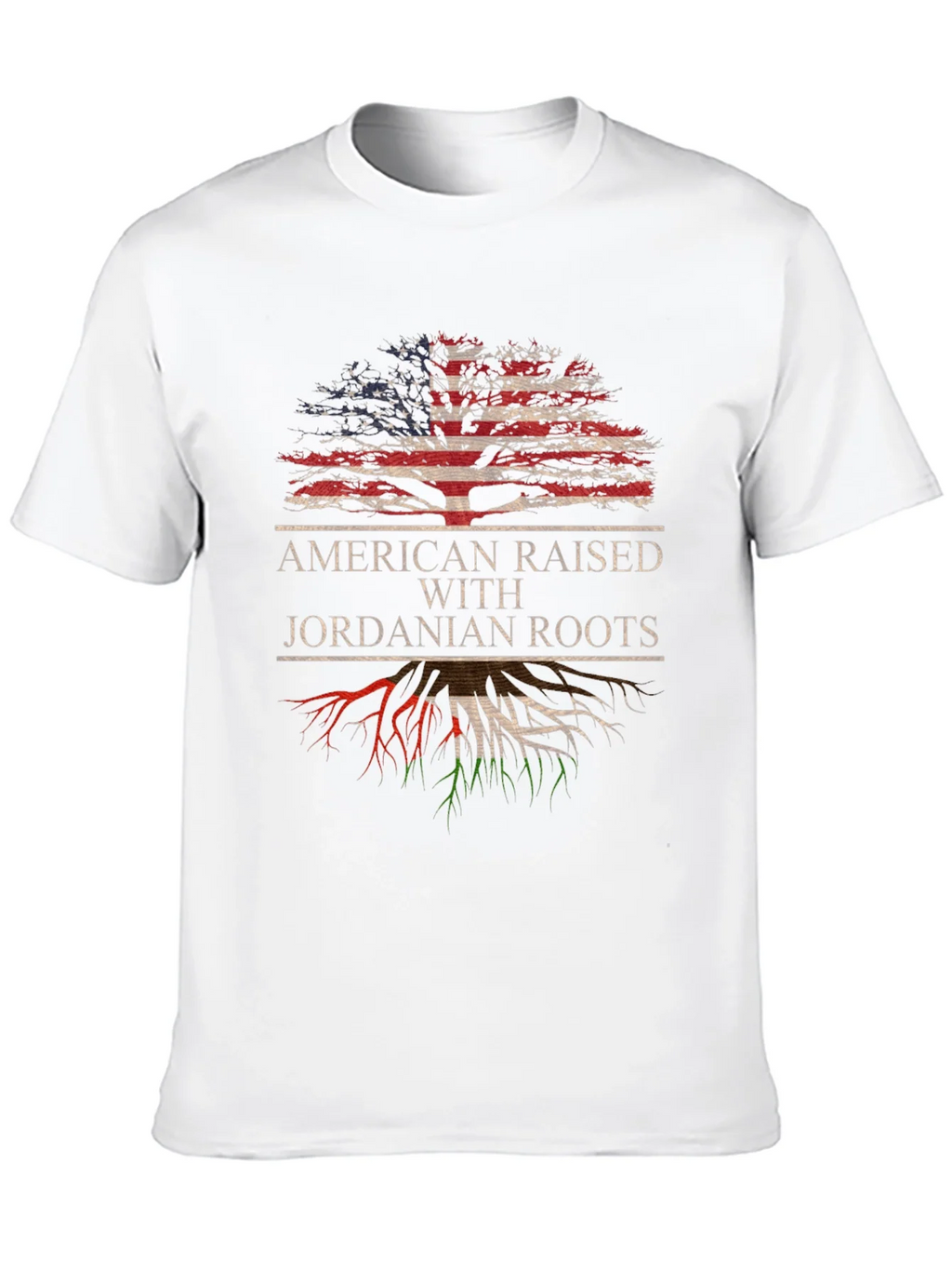 American Raised Jordanian Roots T-Shirt product image 9