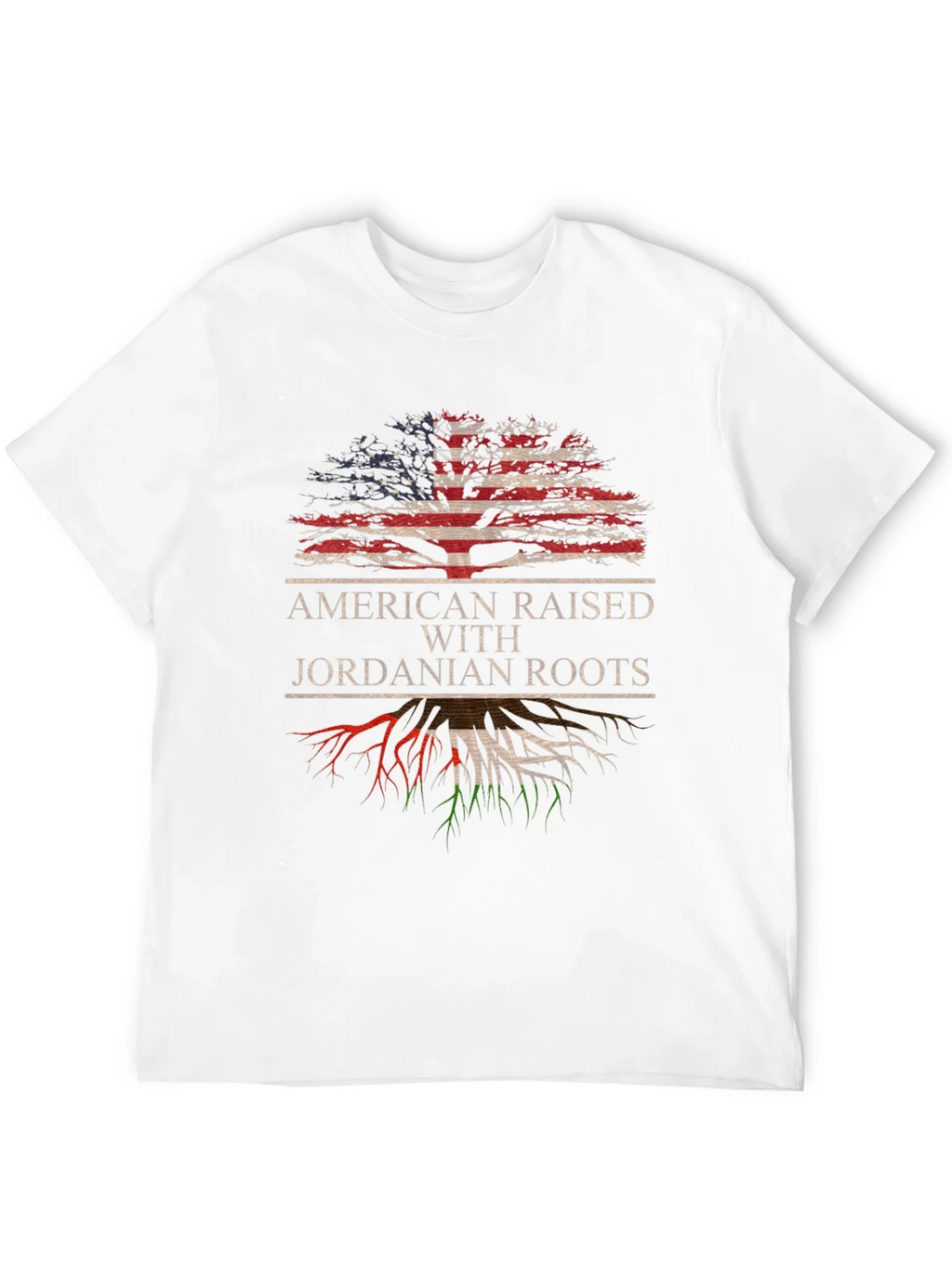 American Raised Jordanian Roots T-Shirt product image 11