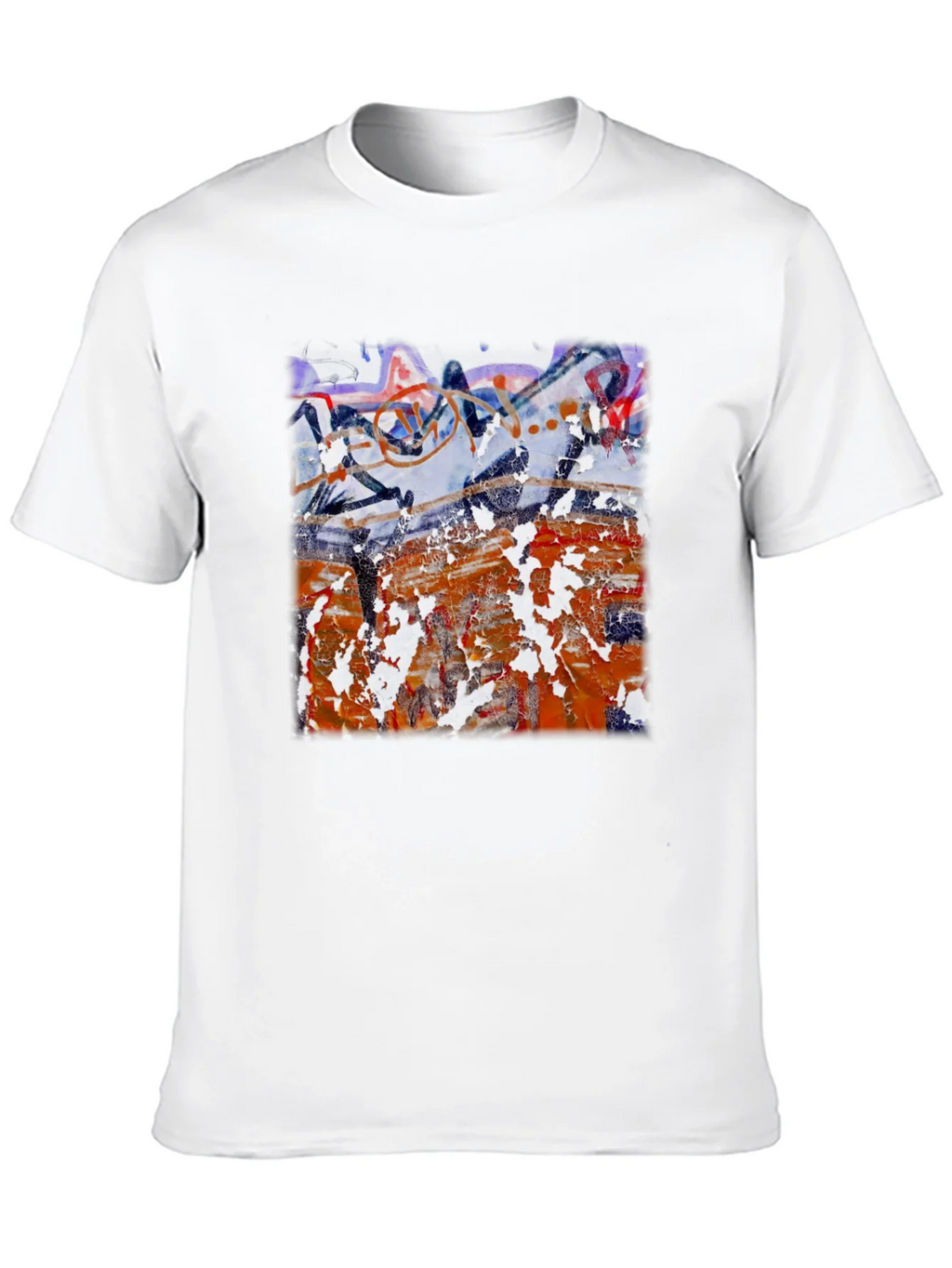 Abstract Art Graphic T-Shirt Black product image 9