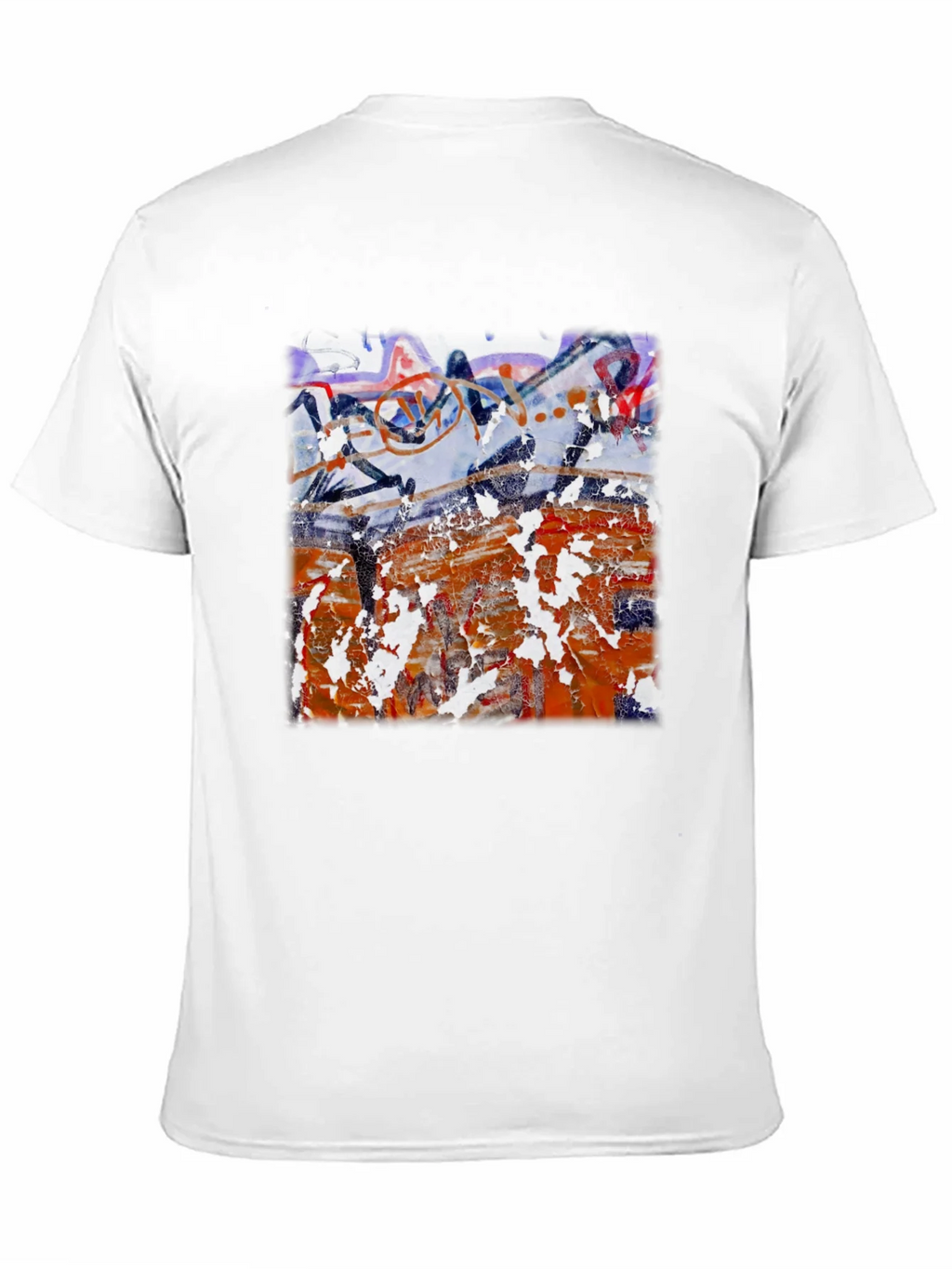 Abstract Art Graphic T-Shirt Black product image 10