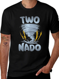 Two-nado Graphic Tee - Tornado 2nd Birthday Shirt product image 1