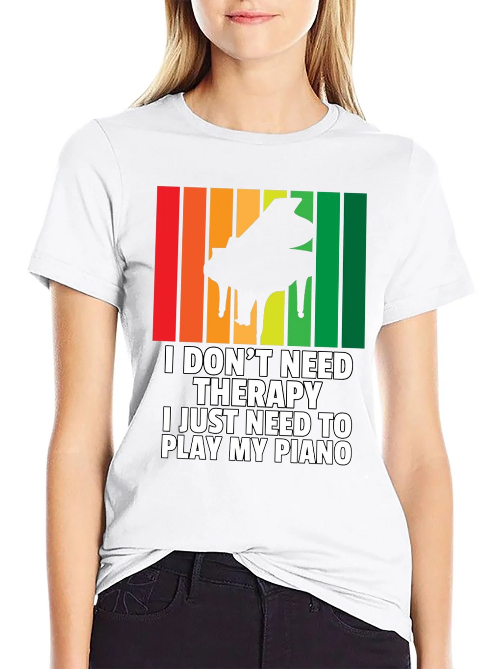 Piano T-Shirt - Therapy Alternative product image 8