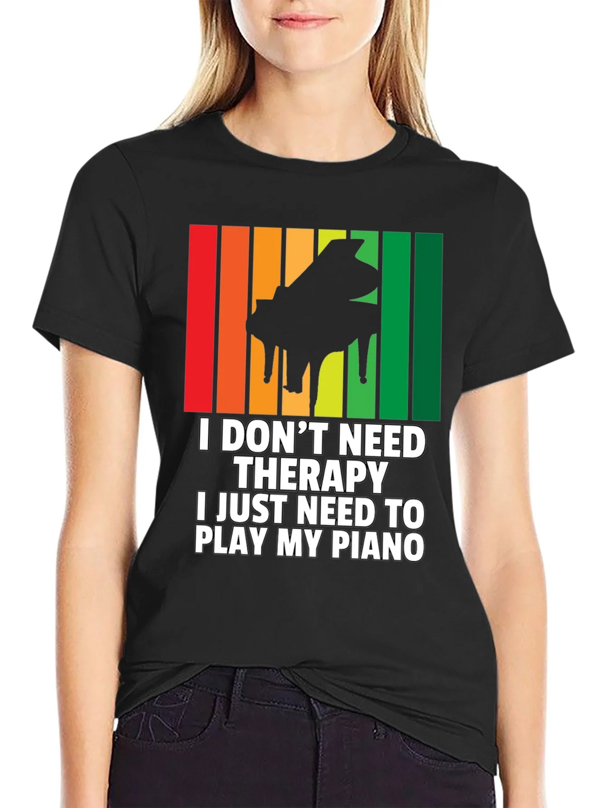 Piano T-Shirt - Therapy Alternative product image 2