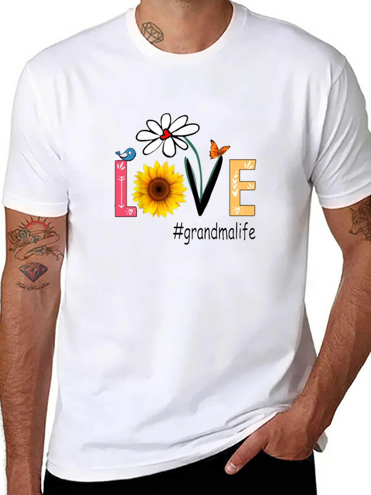 Grandma Life Love T-Shirt product image 7