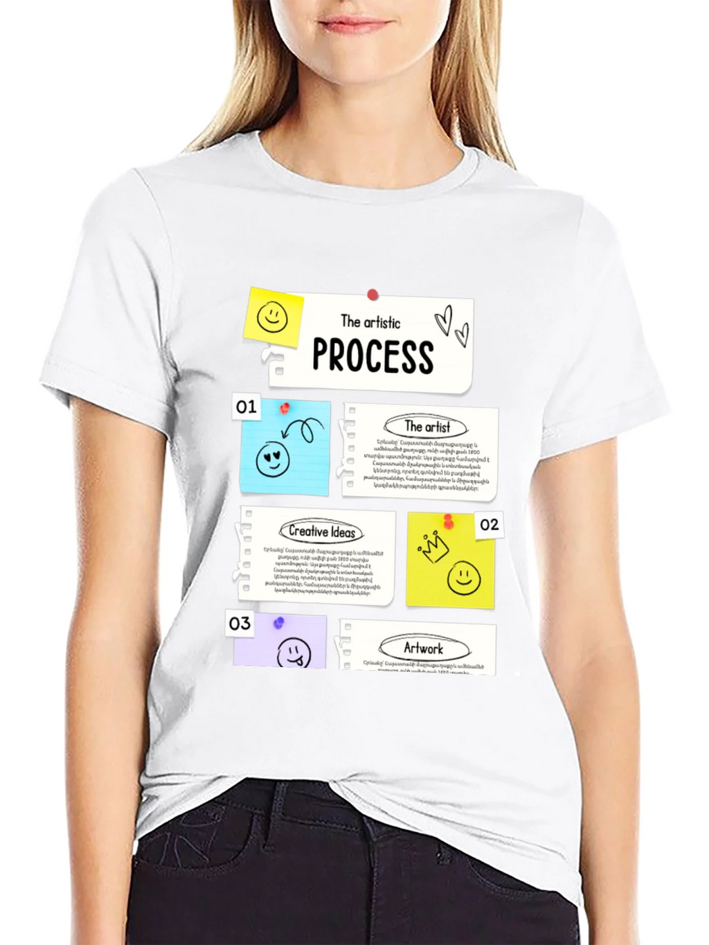 Artistic Process Graphic T-Shirt product image 8