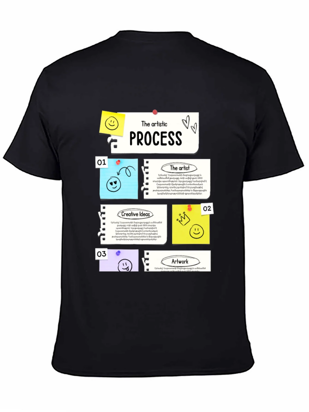 Artistic Process Graphic T-Shirt product image 4