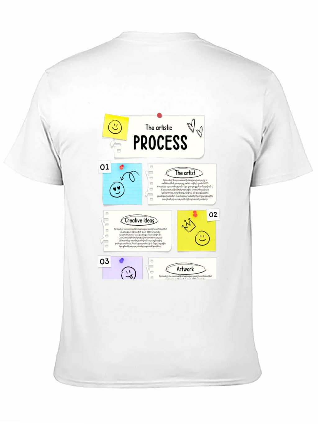 Artistic Process Graphic T-Shirt product image 10