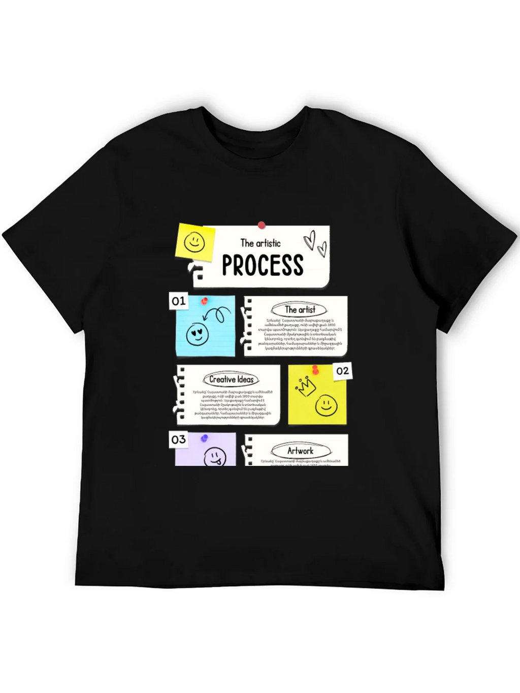 Artistic Process Graphic T-Shirt product image 5