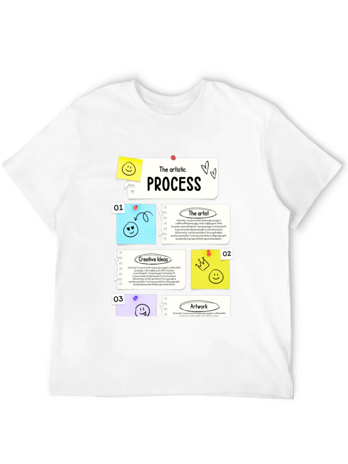 Artistic Process Graphic T-Shirt product image 11