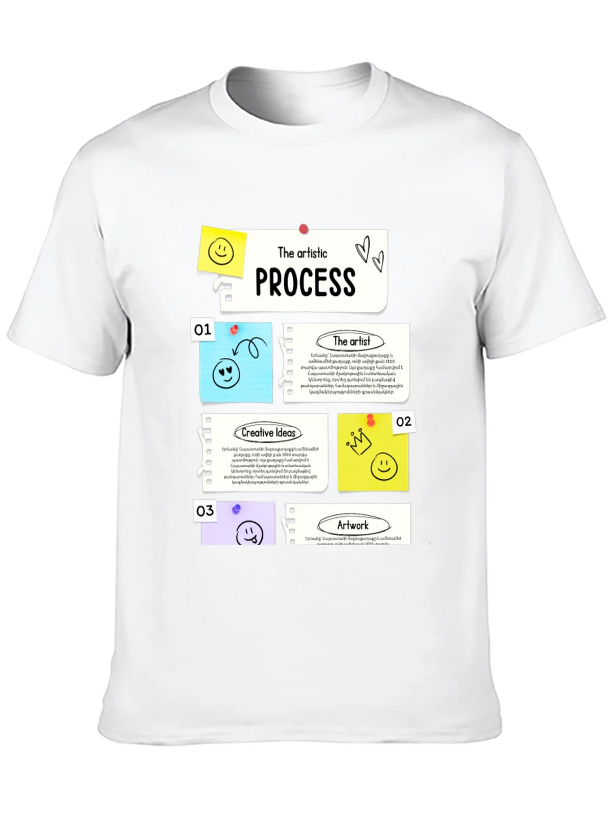 Artistic Process Graphic T-Shirt product image 9