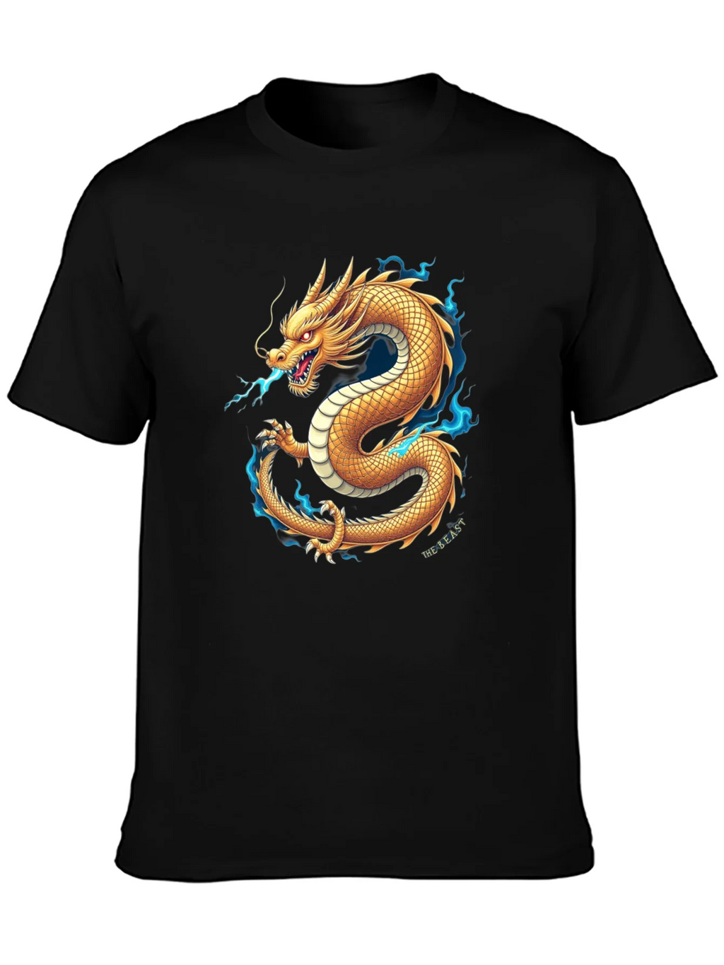 Golden Dragon T-Shirt - Unleash the Beast! product image 1