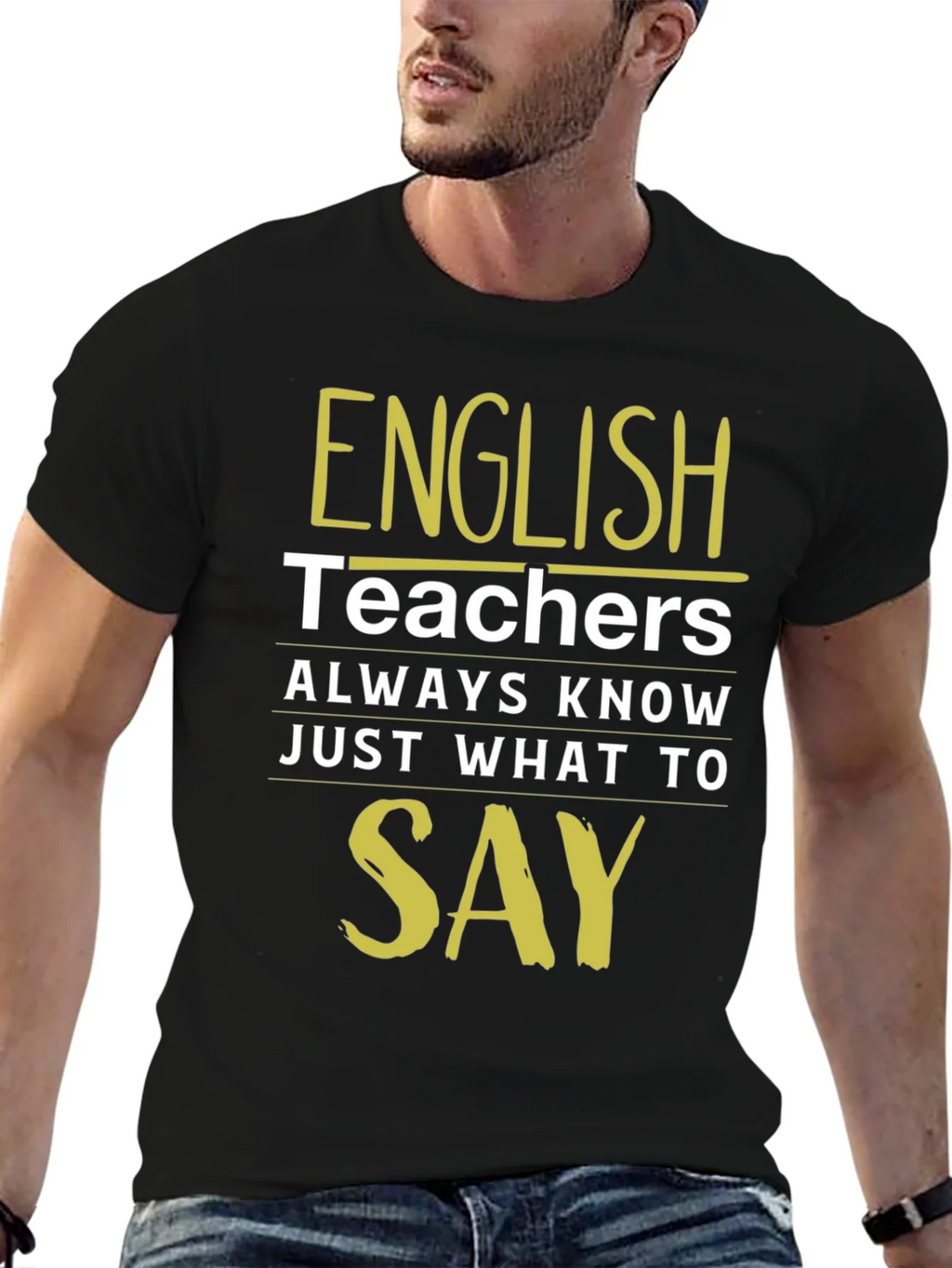 English Teacher T-Shirt - Always Know What To Say product image 6