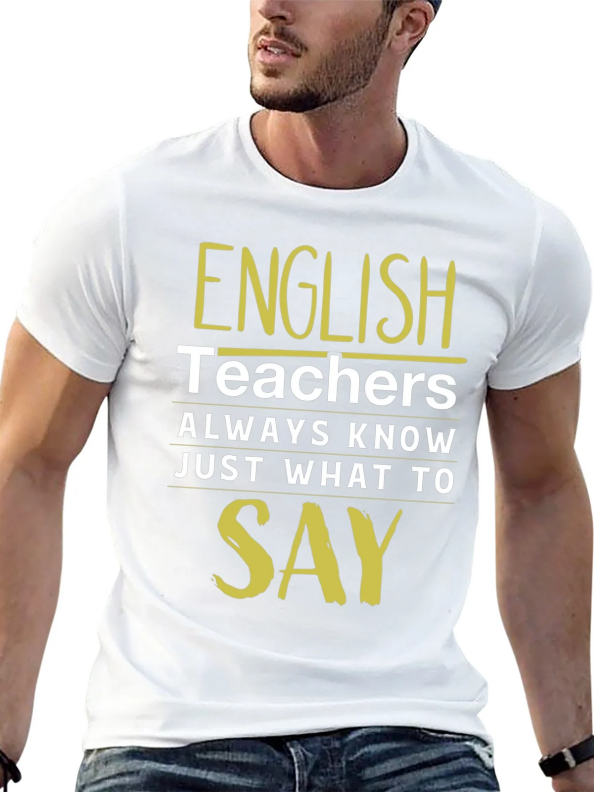 English Teacher T-Shirt - Always Know What To Say product image 12