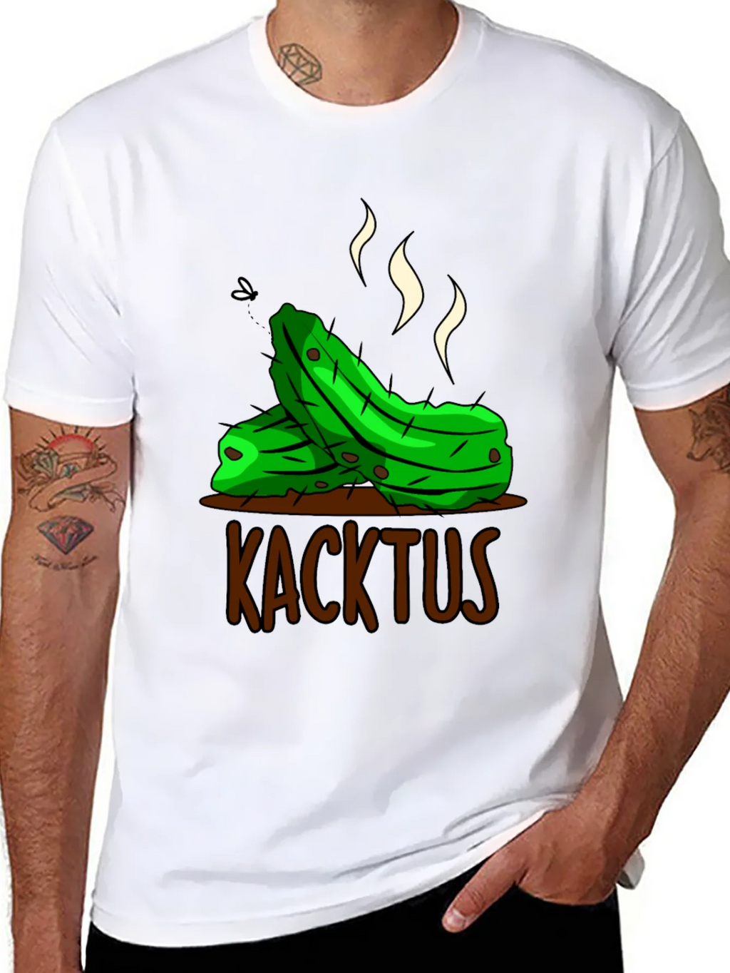 Humorous Kacktus Graphic T-Shirt - Unique Novelty Tee product image 5