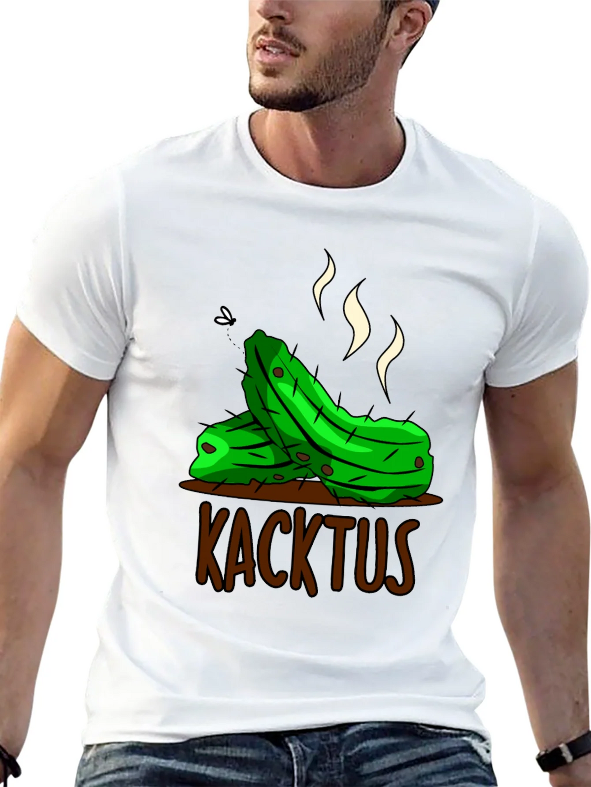 Humorous Kacktus Graphic T-Shirt - Unique Novelty Tee product image 9