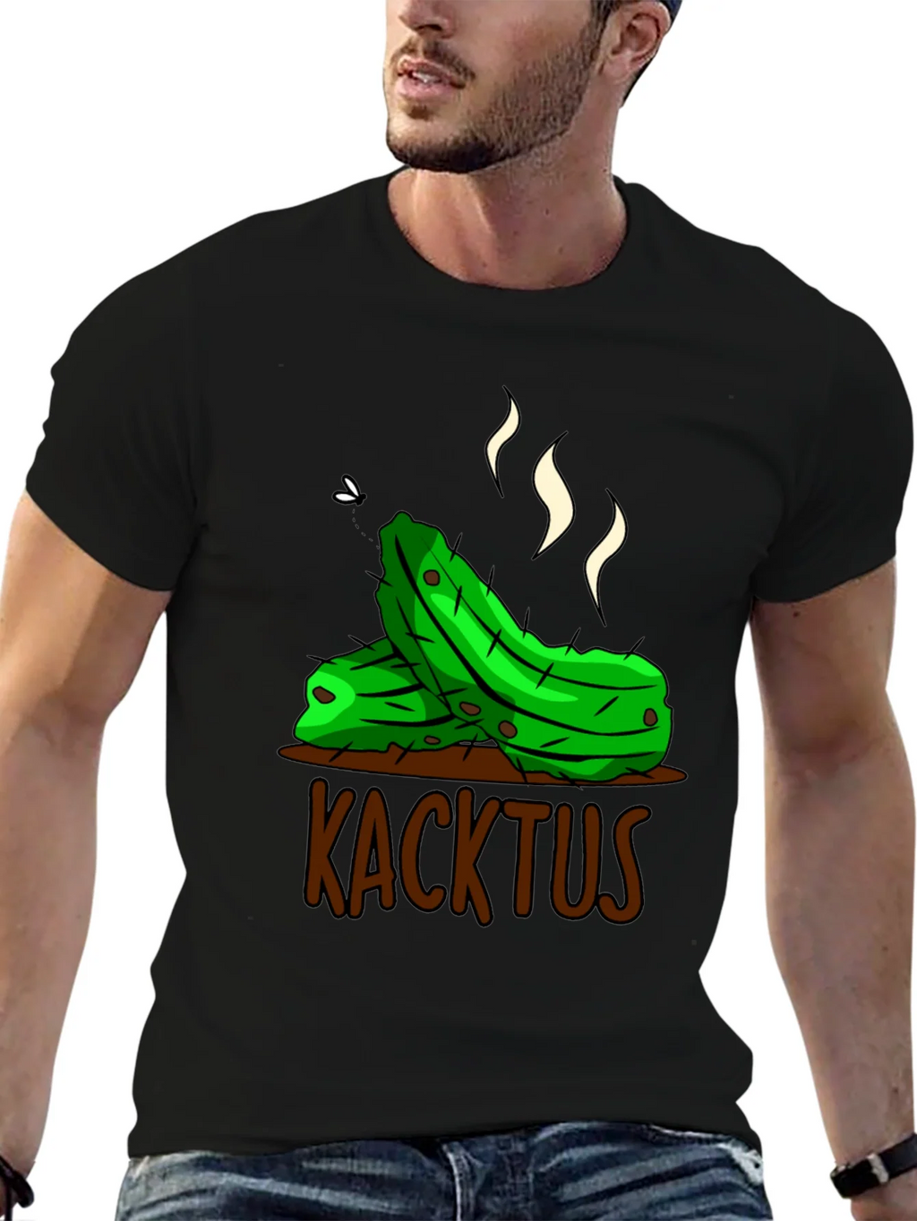 Humorous Kacktus Graphic T-Shirt - Unique Novelty Tee product image 4