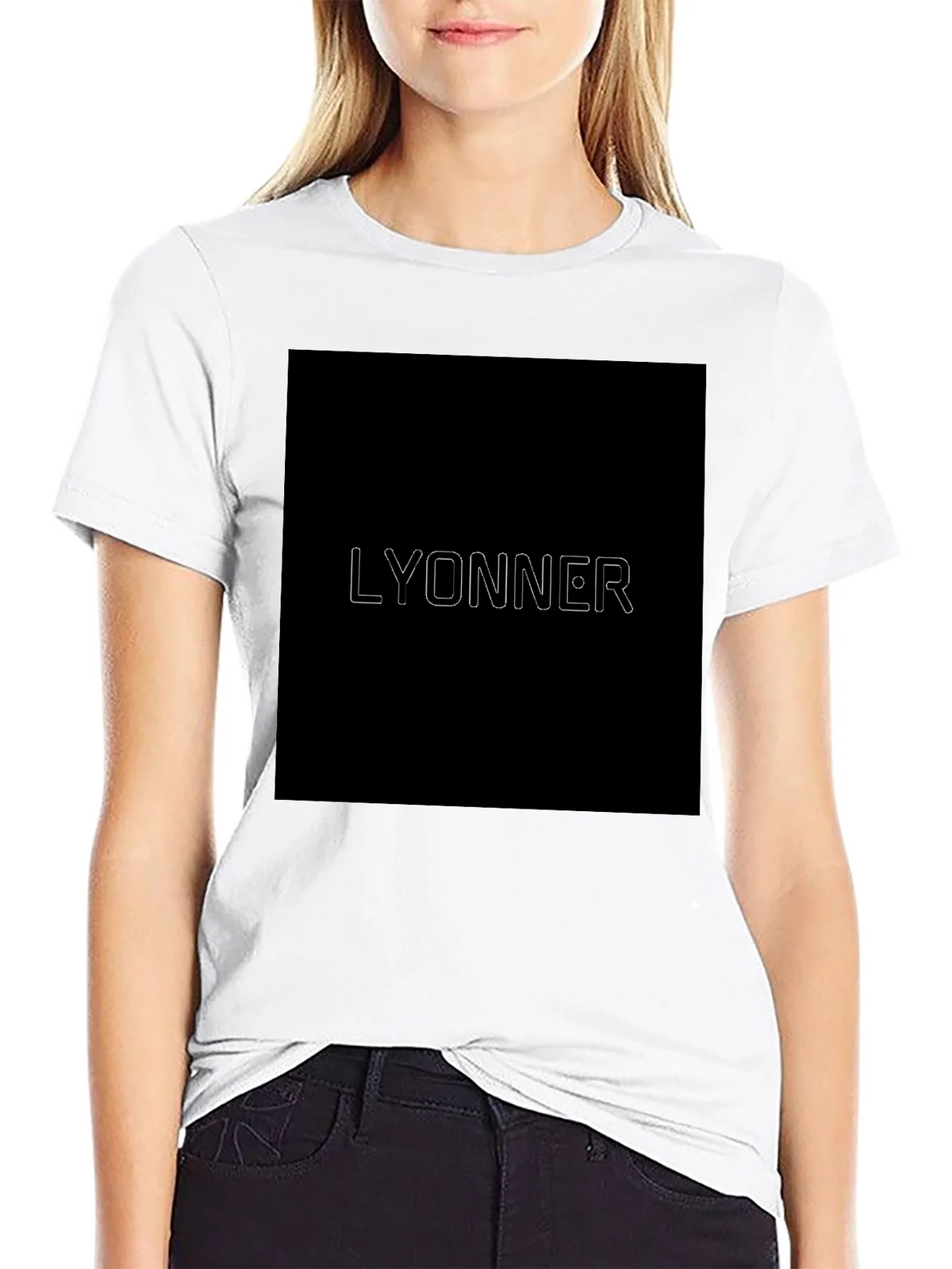 LYONNER Graphic Print Black T-Shirt product image 8