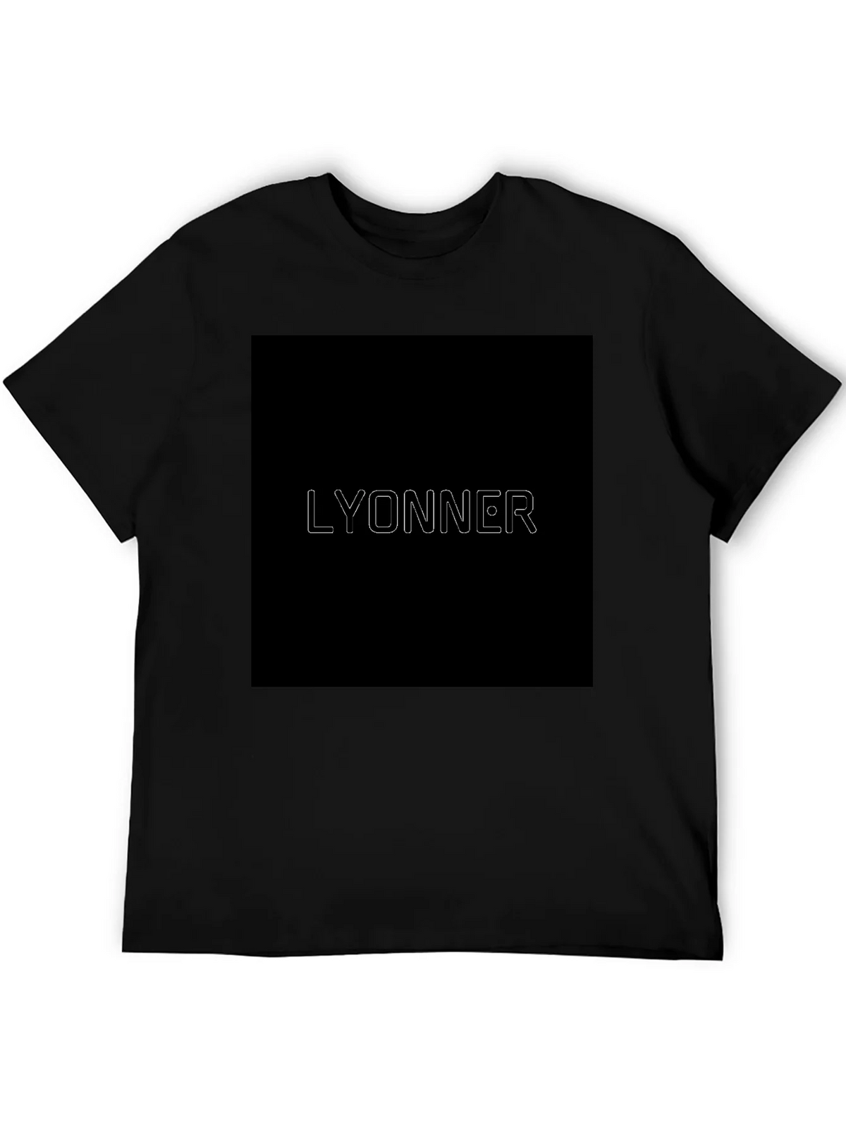 LYONNER Graphic Print Black T-Shirt product image 5