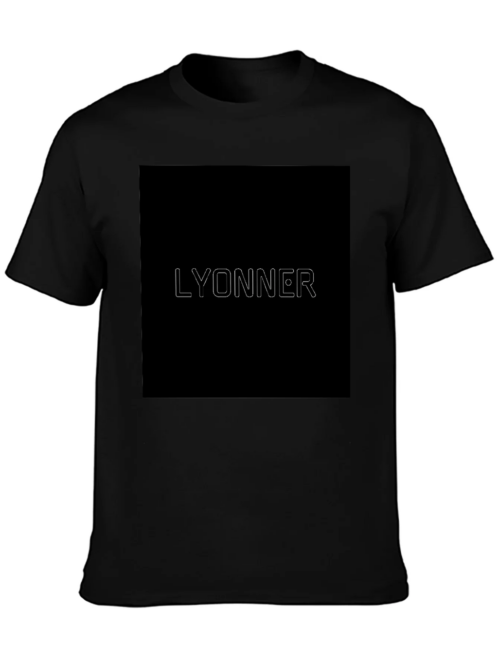 LYONNER Graphic Print Black T-Shirt product image 3