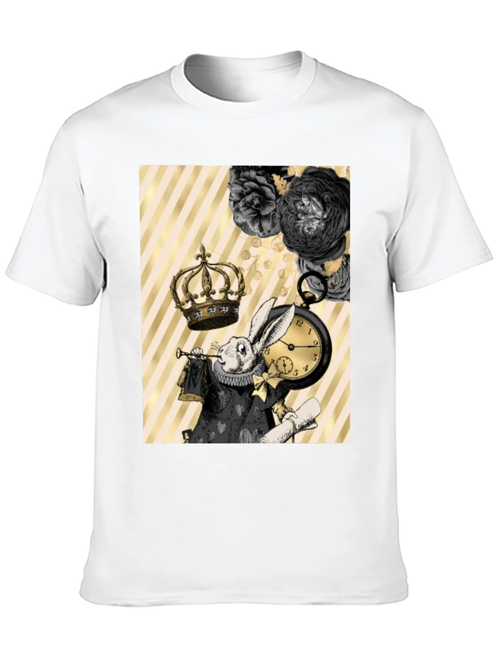 Whimsical Rabbit Graphic Tee product image 9
