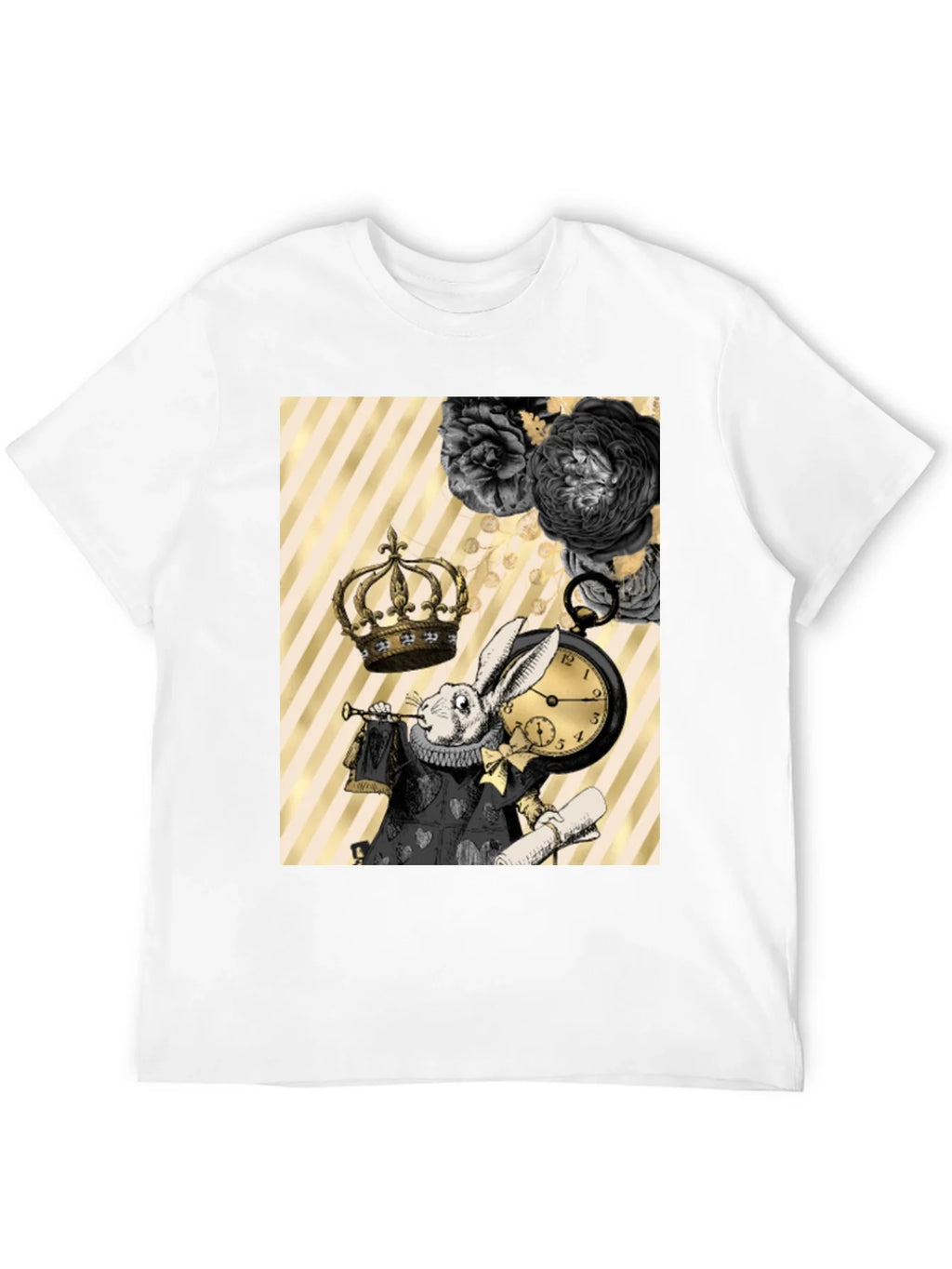 Whimsical Rabbit Graphic Tee product image 11