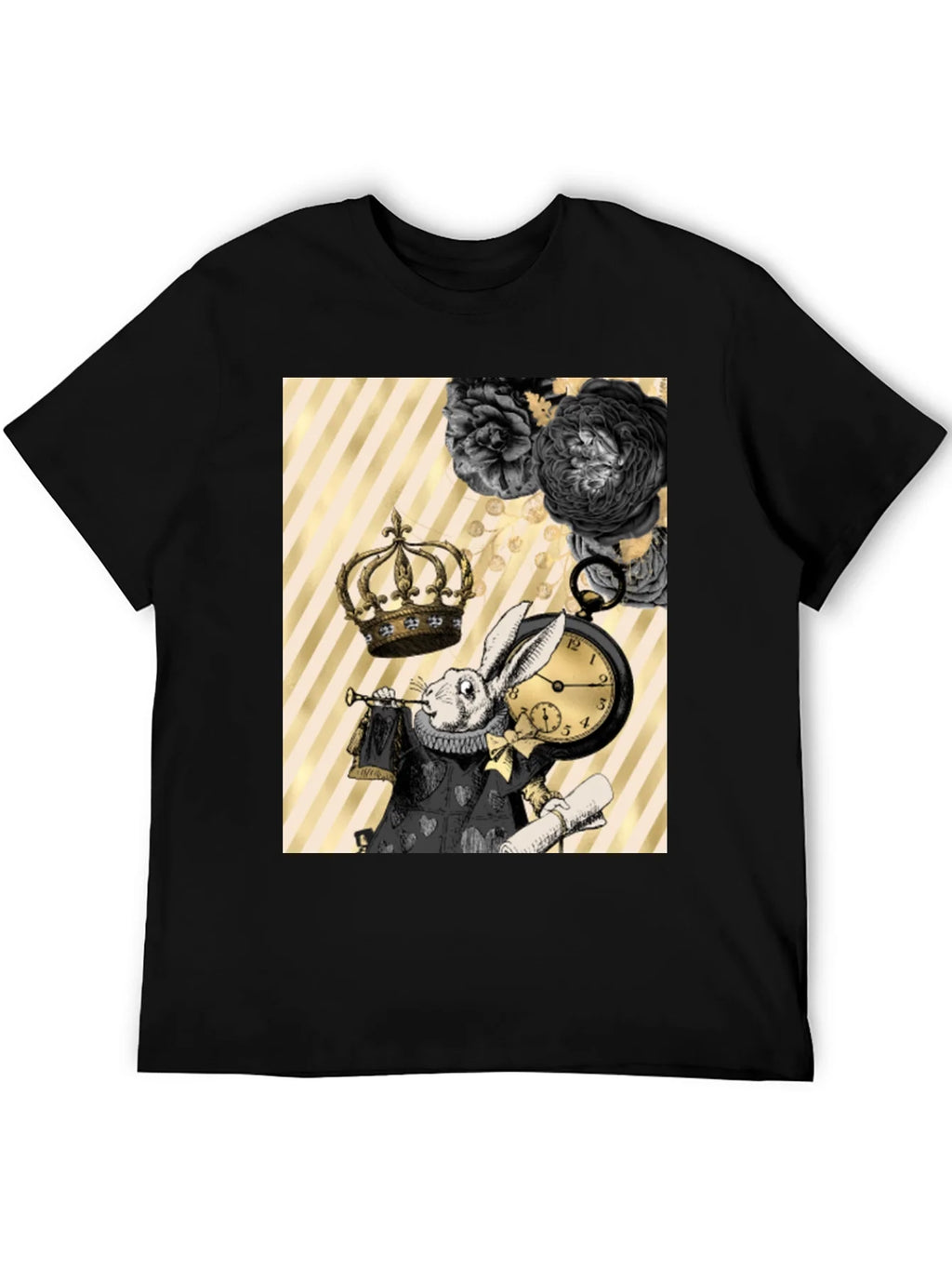 Whimsical Rabbit Graphic Tee product image 5