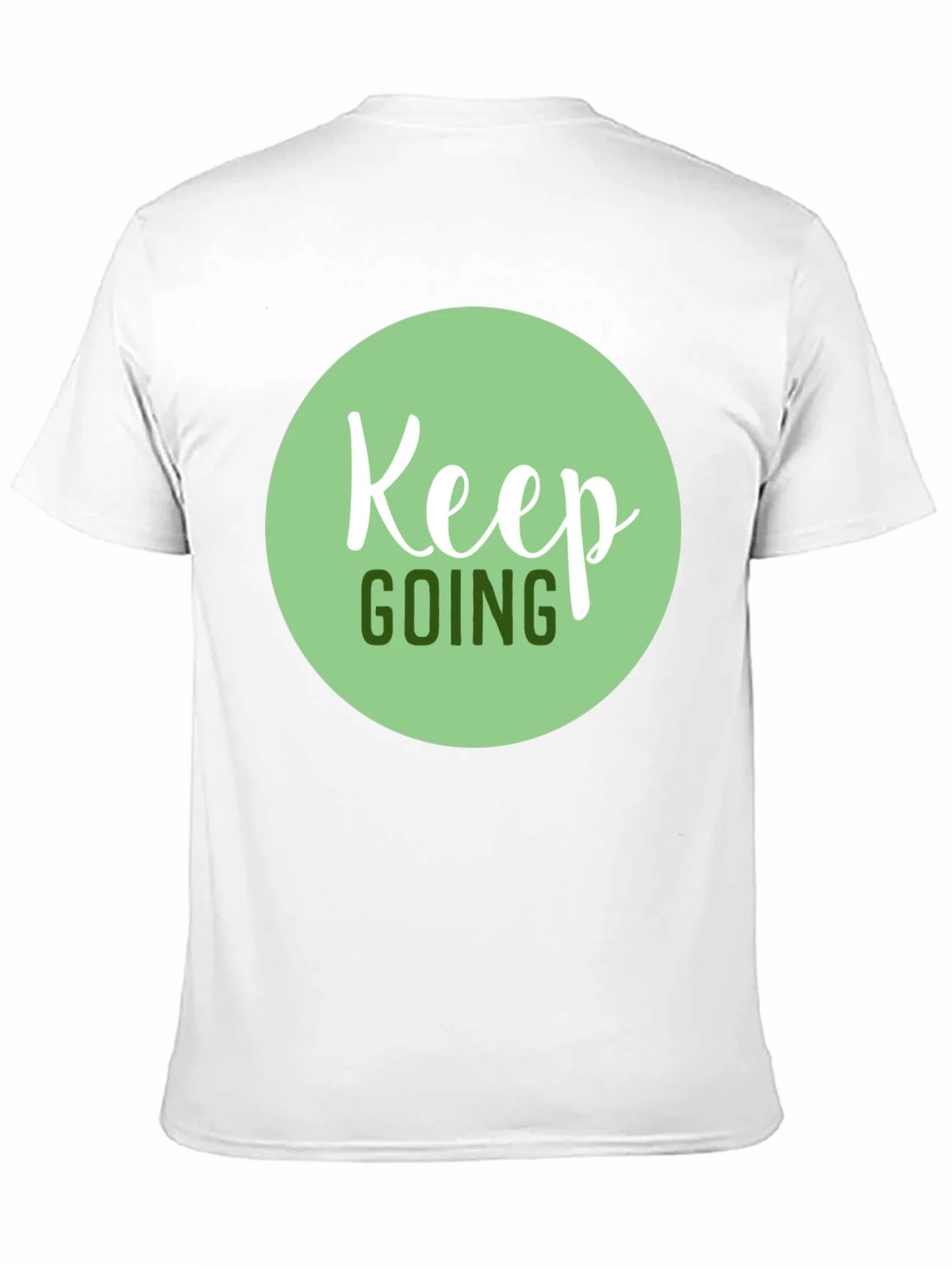 Keep Going Graphic Tee - Black Motivational T-Shirt product image 10