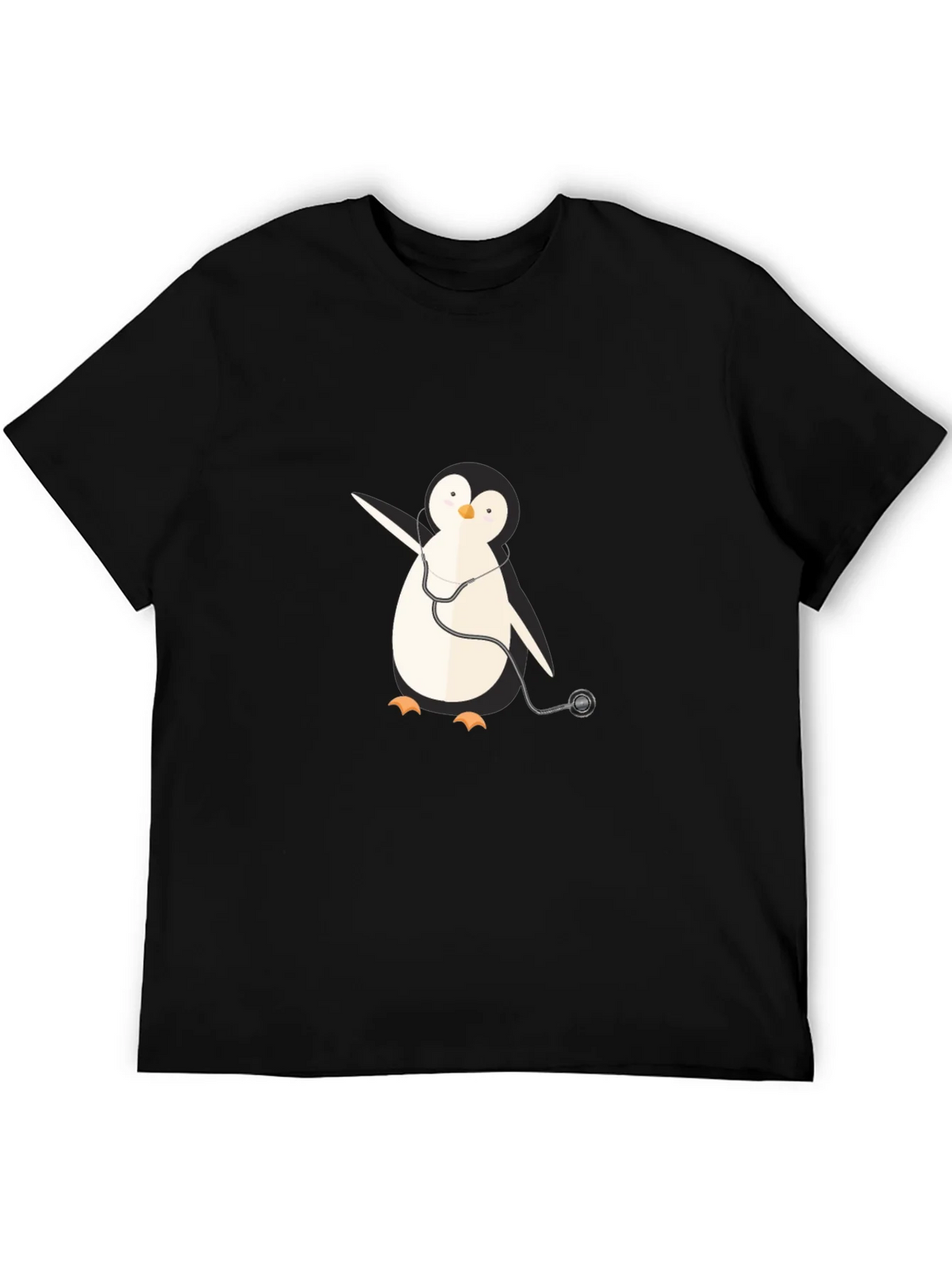 Penguin Doctor Graphic Tee - Novelty T-Shirt product image 5