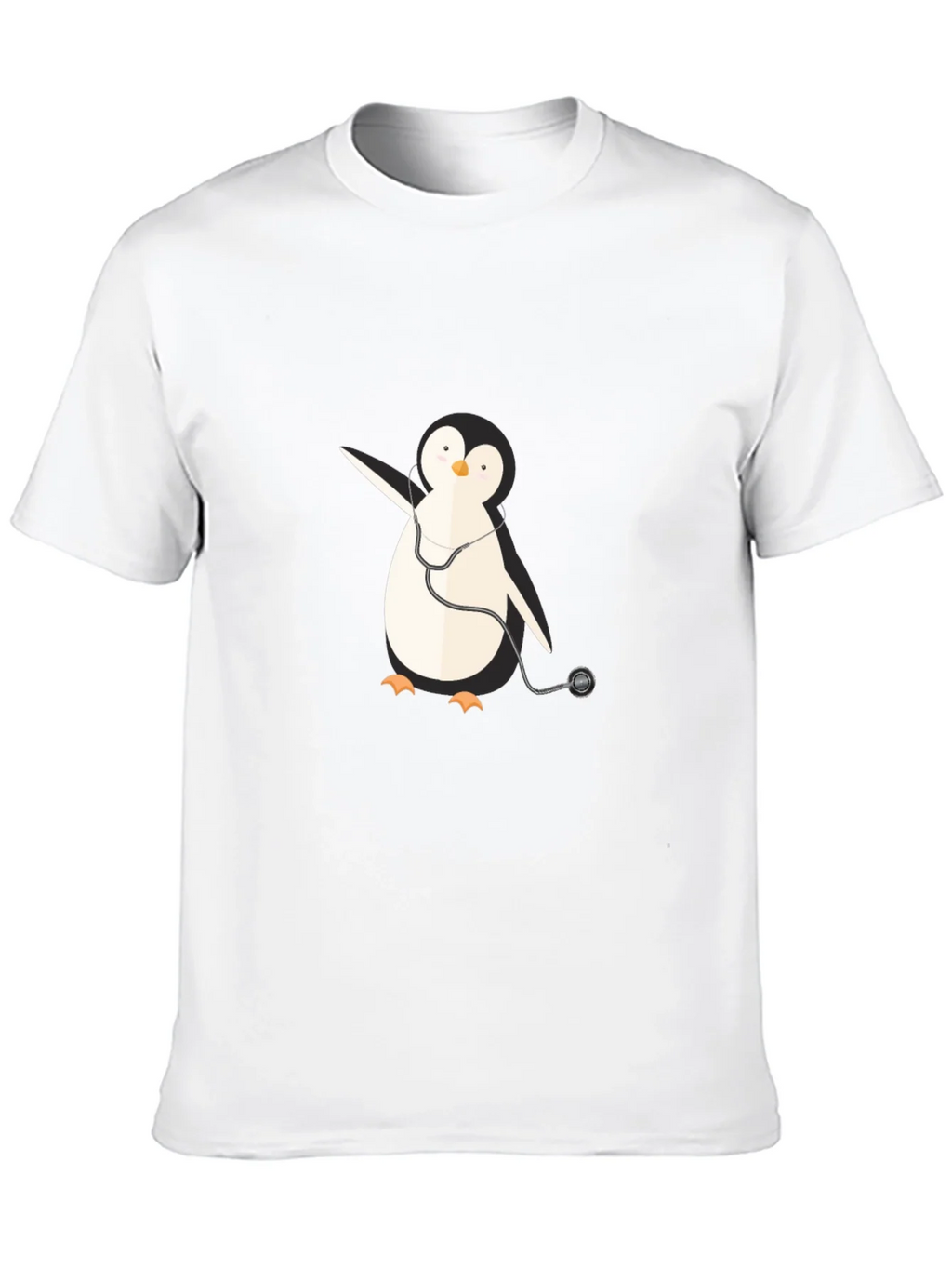 Penguin Doctor Graphic Tee - Novelty T-Shirt product image 9