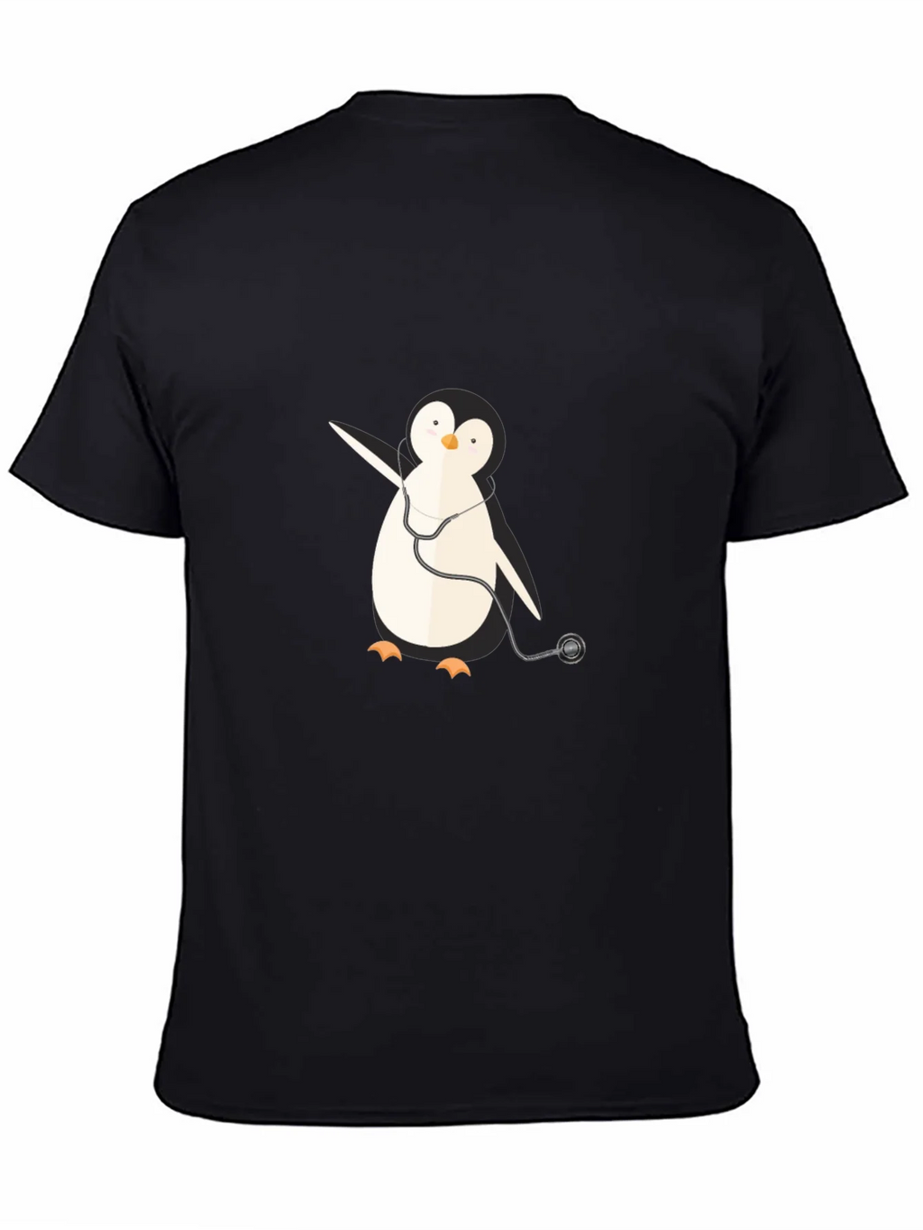 Penguin Doctor Graphic Tee - Novelty T-Shirt product image 4