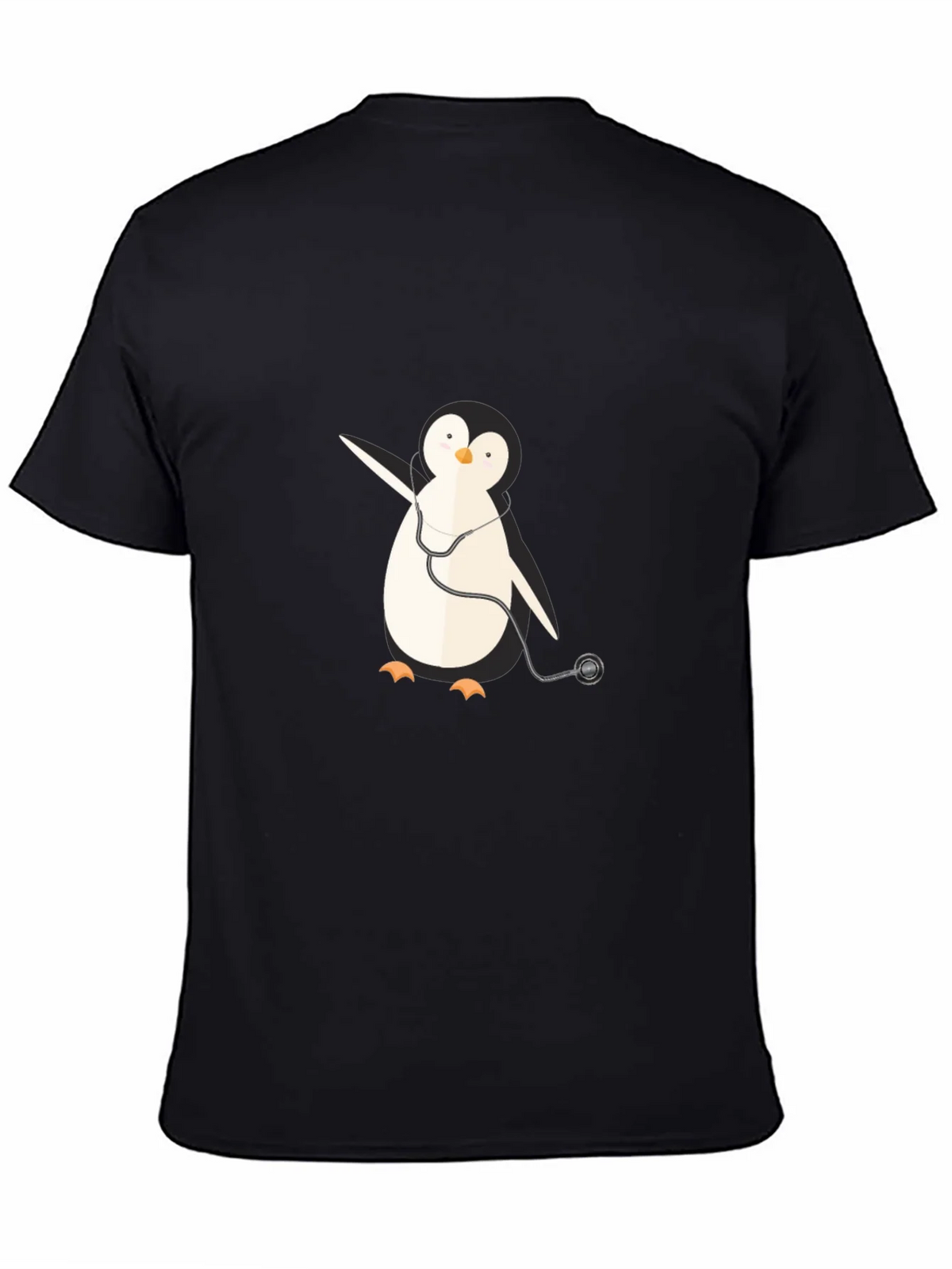 Penguin Doctor Graphic Tee - Novelty T-Shirt product image 4