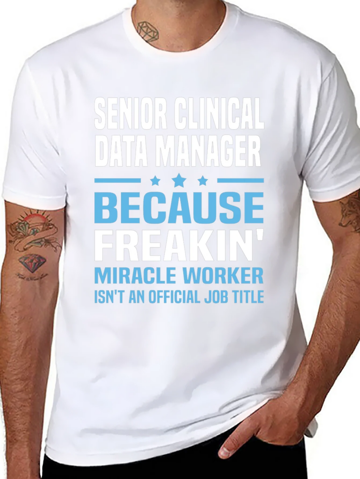 Senior Clinical Data Manager T-Shirt product image 7