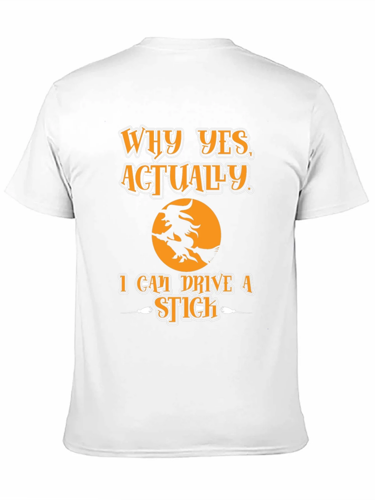 Witch Ride Halloween T-Shirt - I Can Drive A Stick Tee product image 10