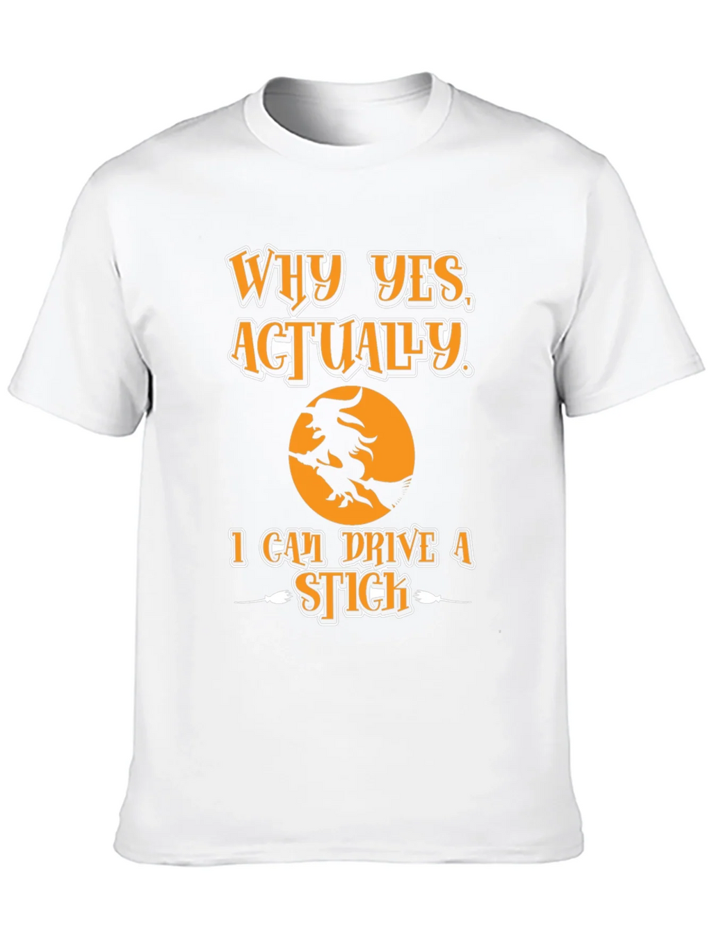 Witch Ride Halloween T-Shirt - I Can Drive A Stick Tee product image 9