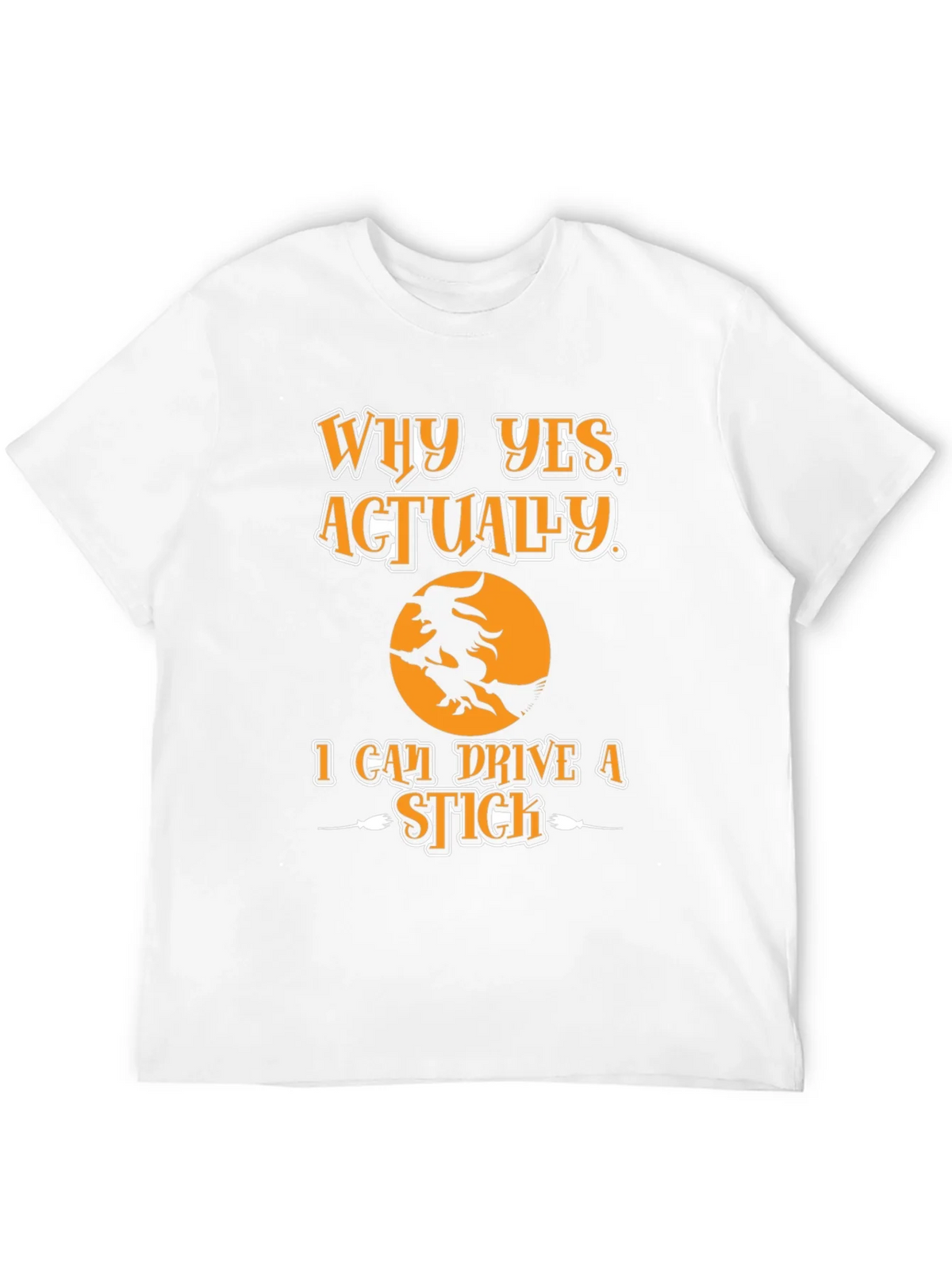 Witch Ride Halloween T-Shirt - I Can Drive A Stick Tee product image 11