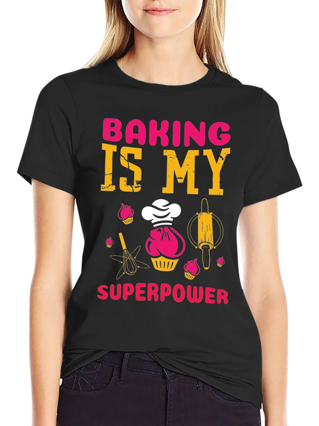 Baking is My Superpower T-Shirt product image 2