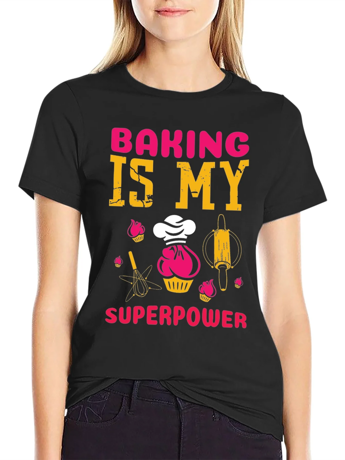 Baking is My Superpower T-Shirt product image 2