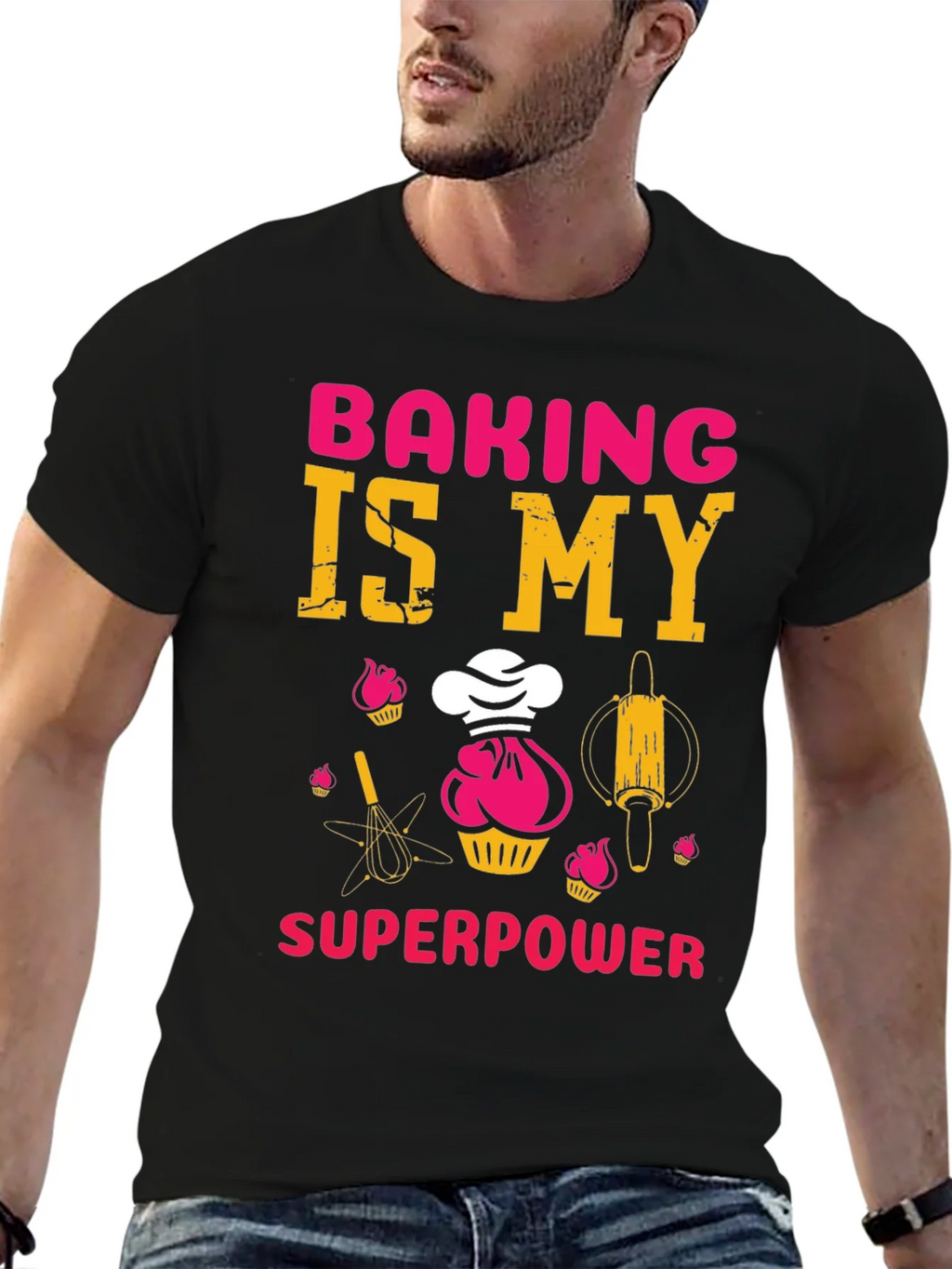 Baking is My Superpower T-Shirt product image 6