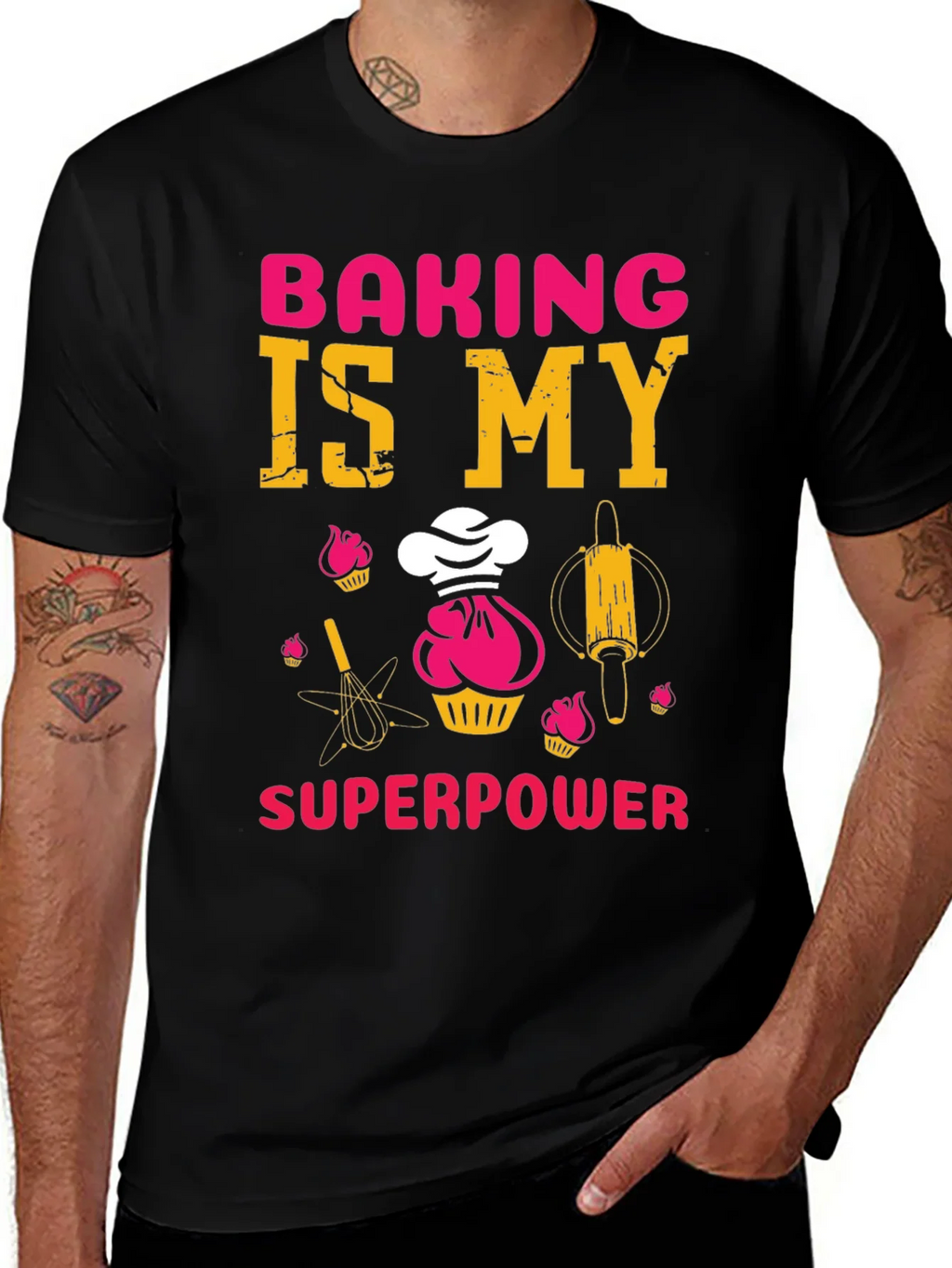 Baking is My Superpower T-Shirt product image 1