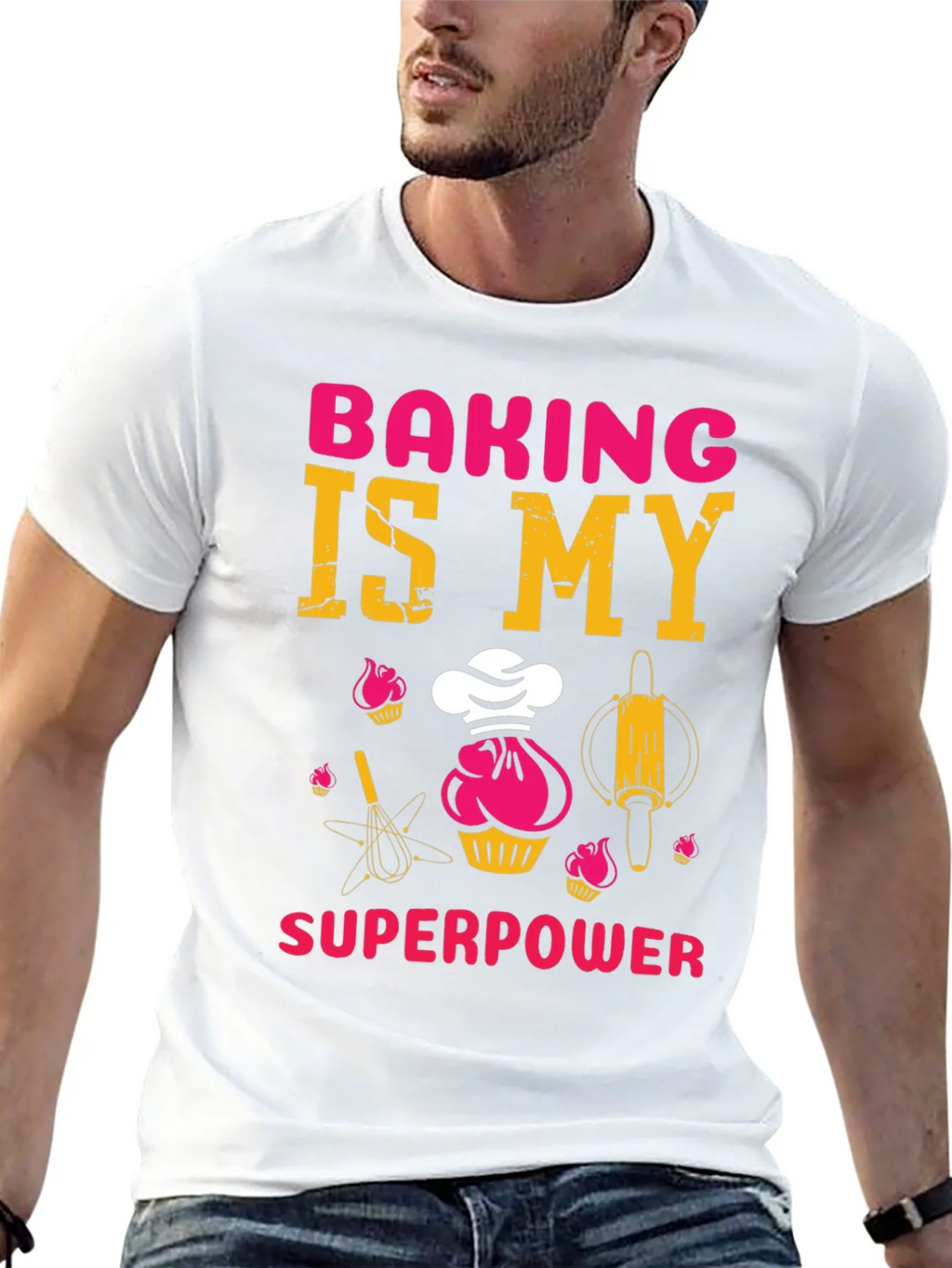 Baking is My Superpower T-Shirt product image 12