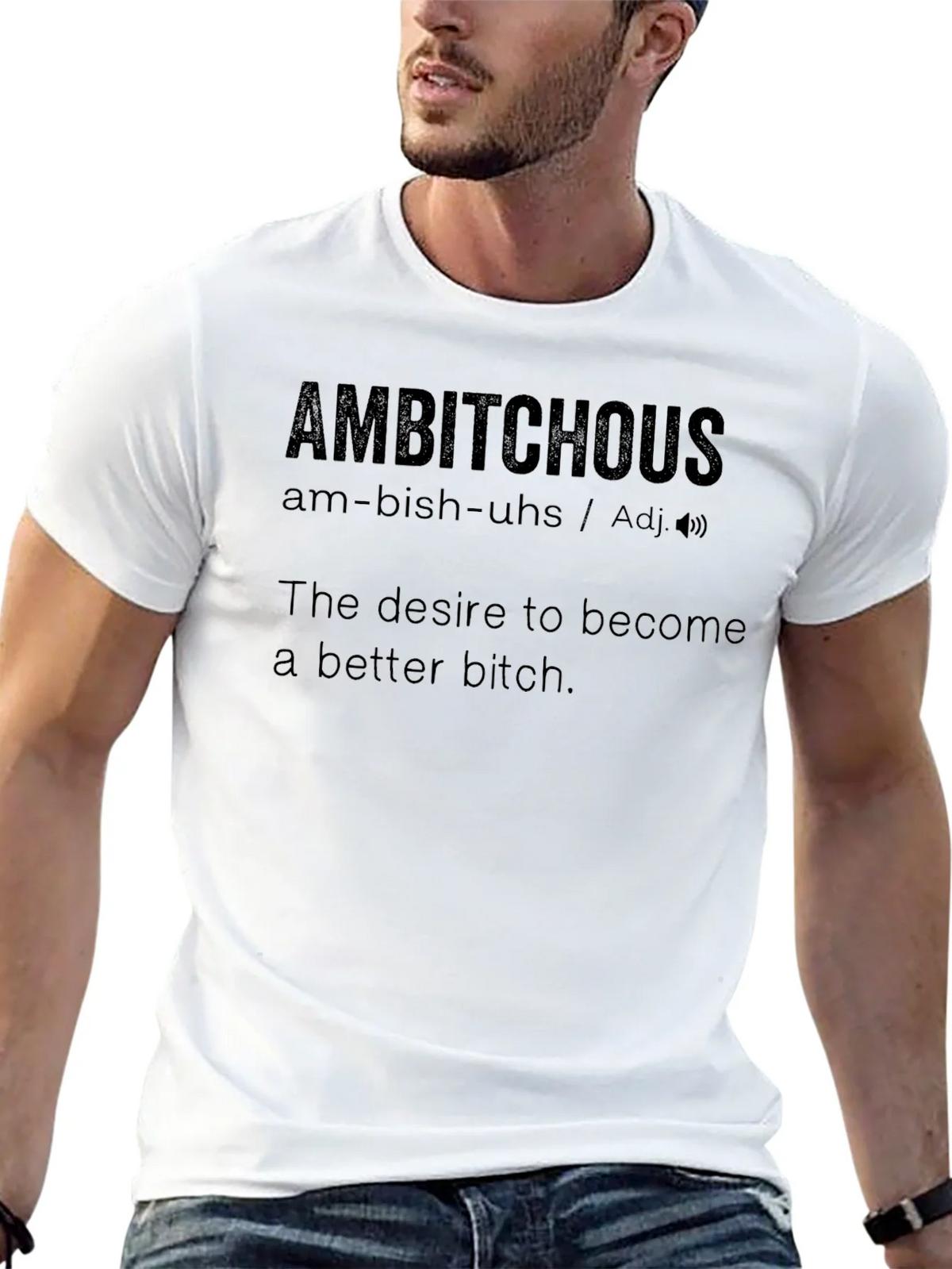 Ambitious Definition Graphic T-Shirt product image 12