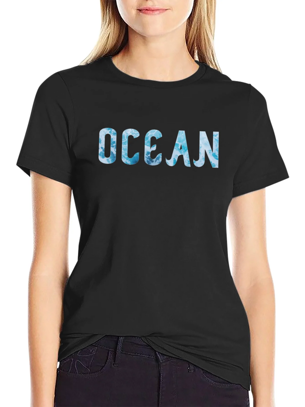 Ocean Waves Graphic Tee - Cool Sea T-Shirt product image 2