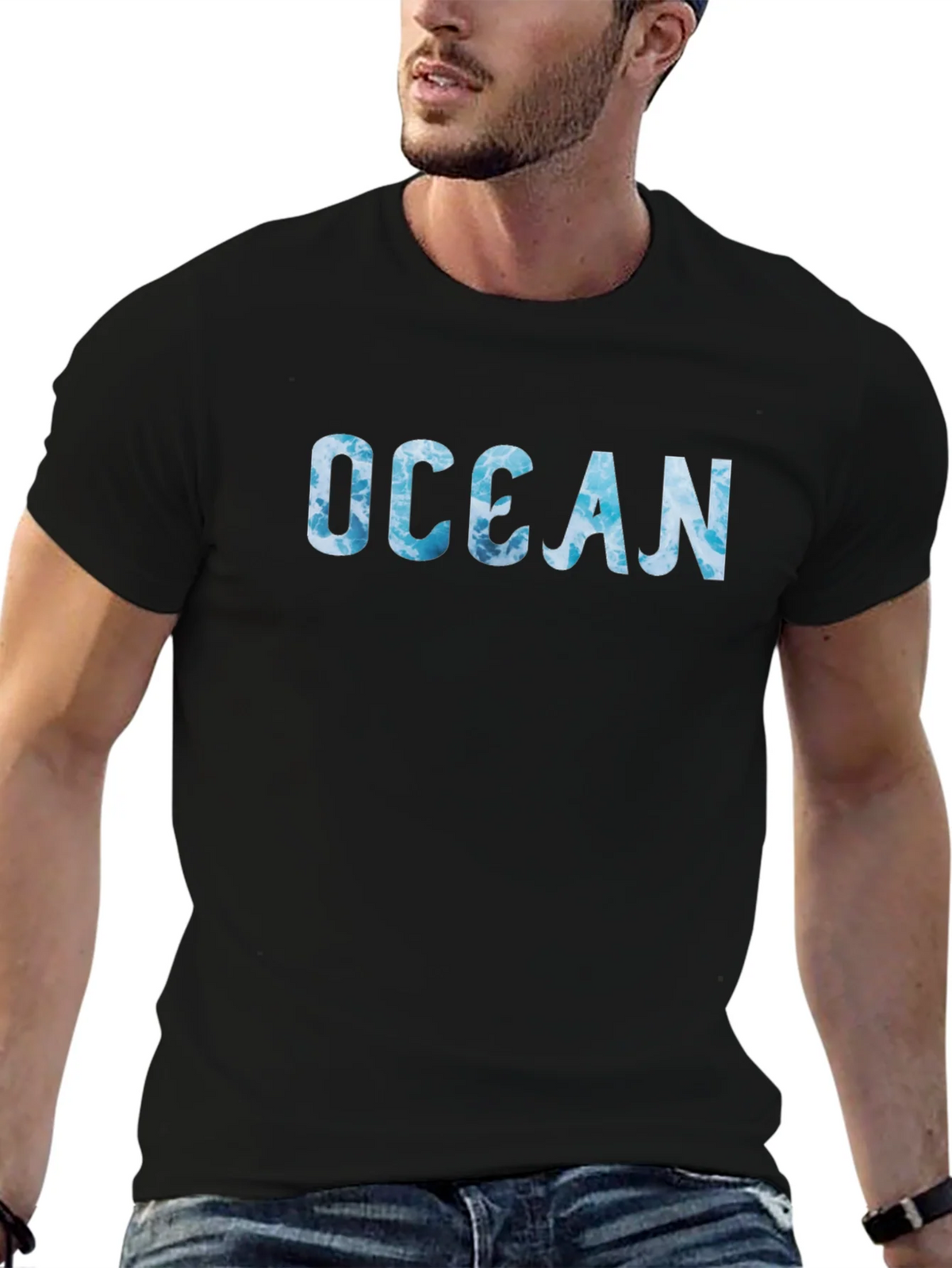 Ocean Waves Graphic Tee - Cool Sea T-Shirt product image 6